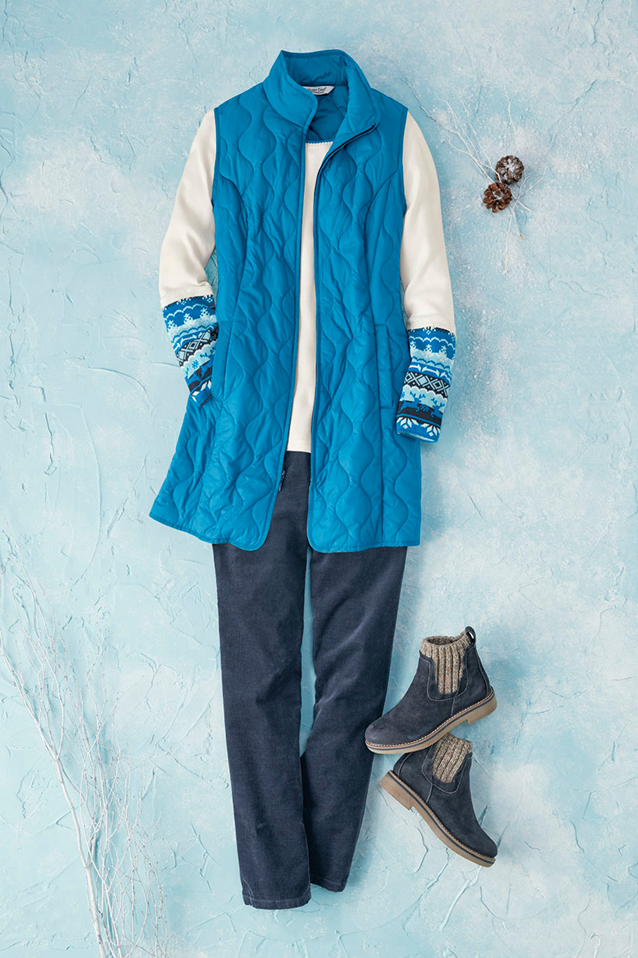 Great Lengths Quilted Vest