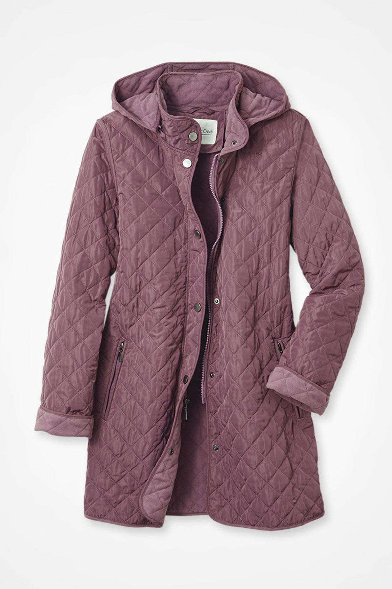 Quilted Car Coat