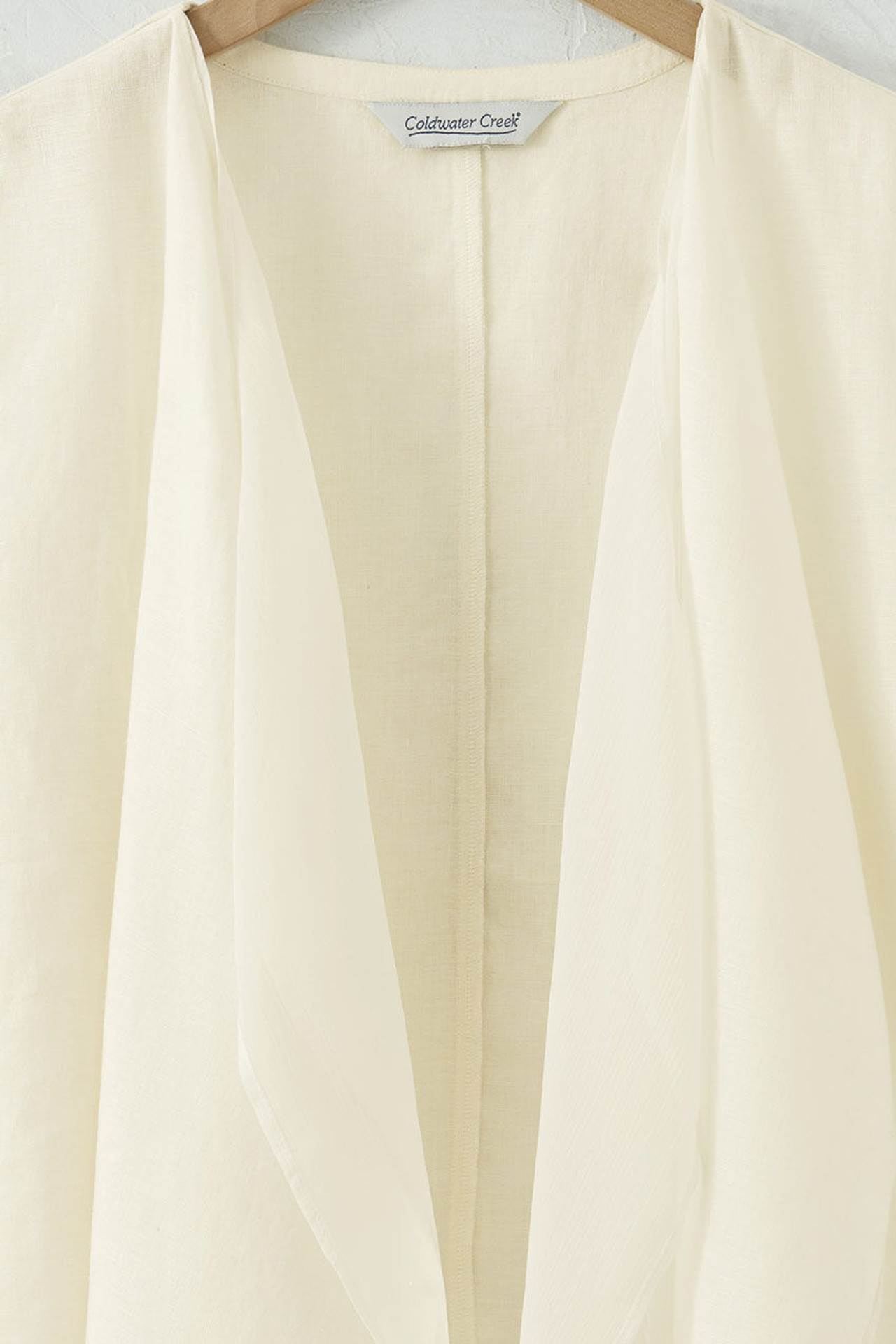 Layered Linen Topper