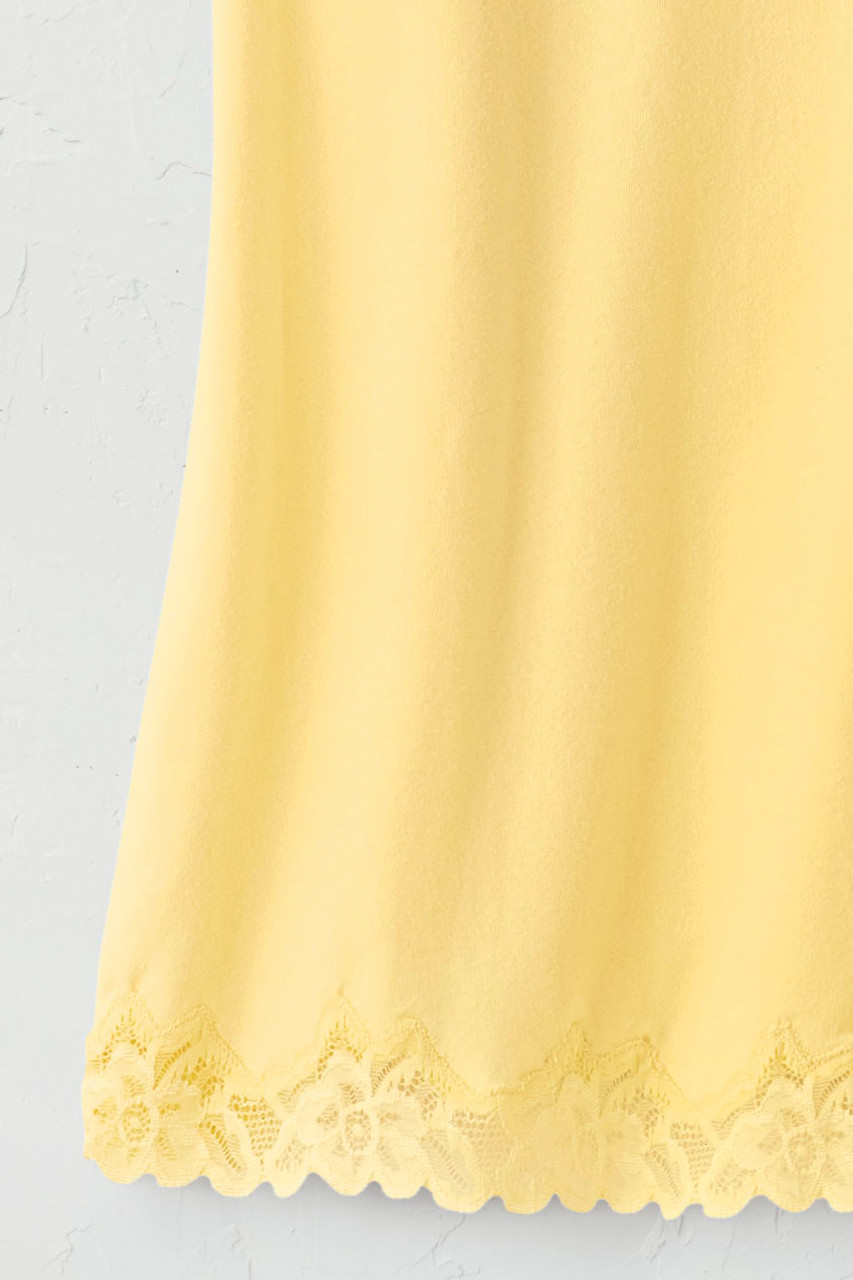 Longer Length Double Lace Tank