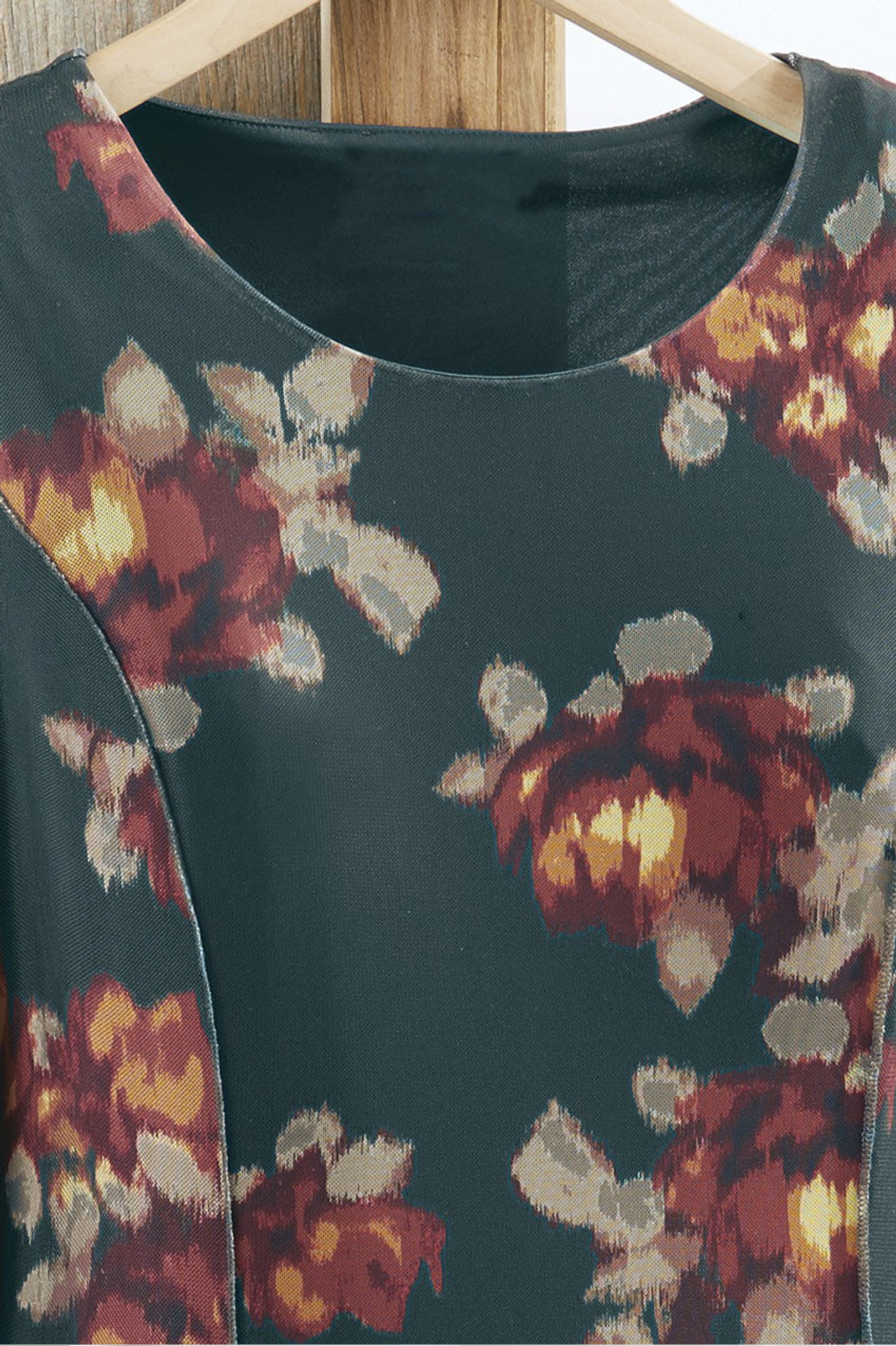 Floral Mesh Dress