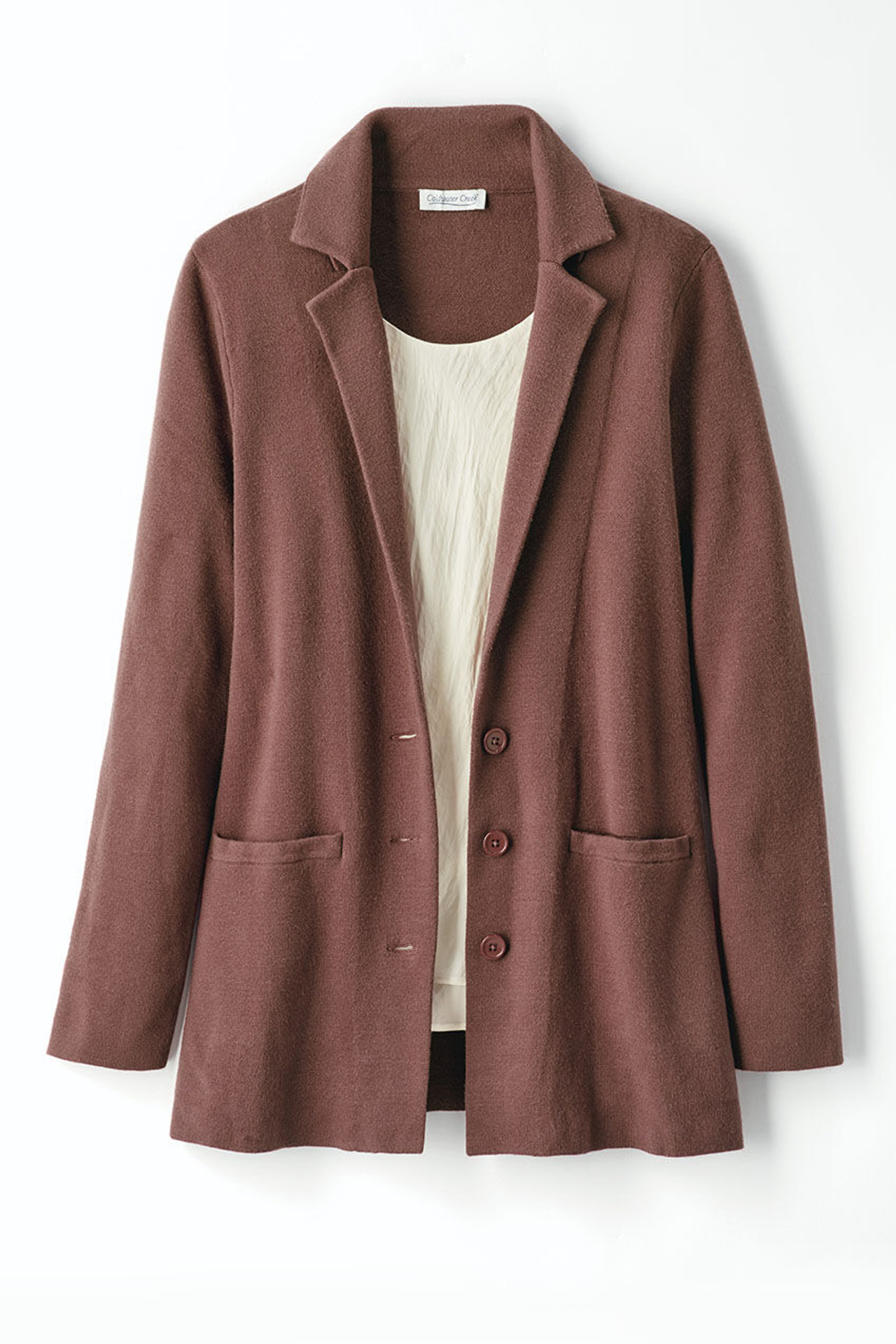 Knit Boyfriend Jacket