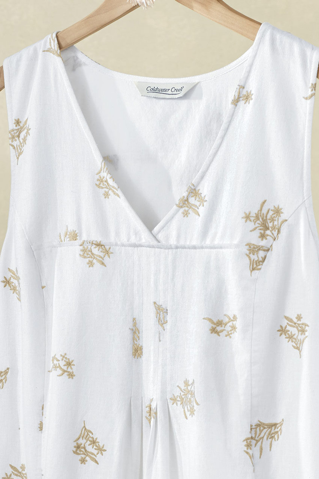Saturday Plans Embroidered Dress