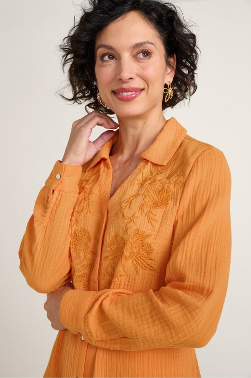 Escambia Gauze Tunic Shirt