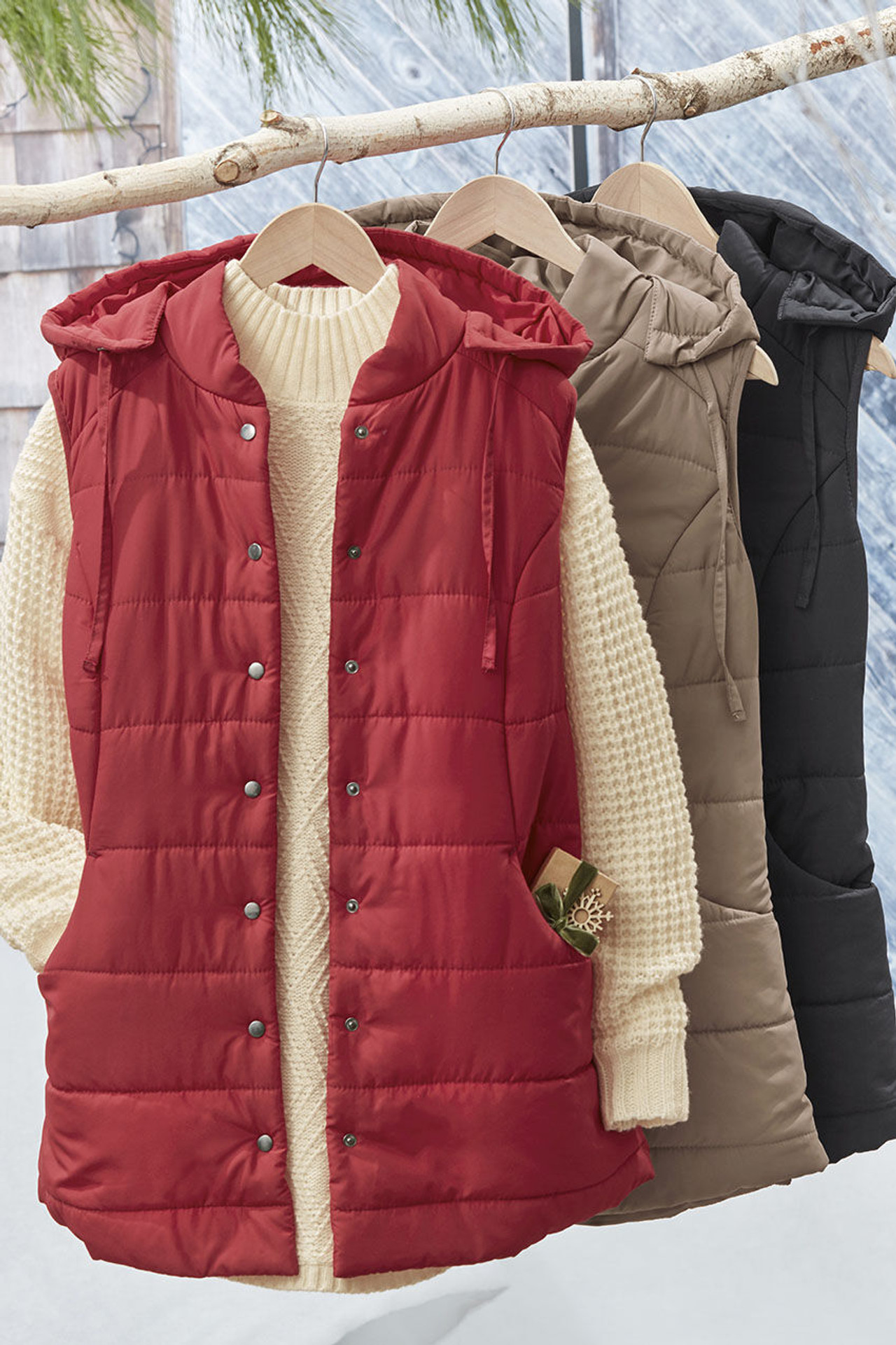 North Sky Puffer Vest