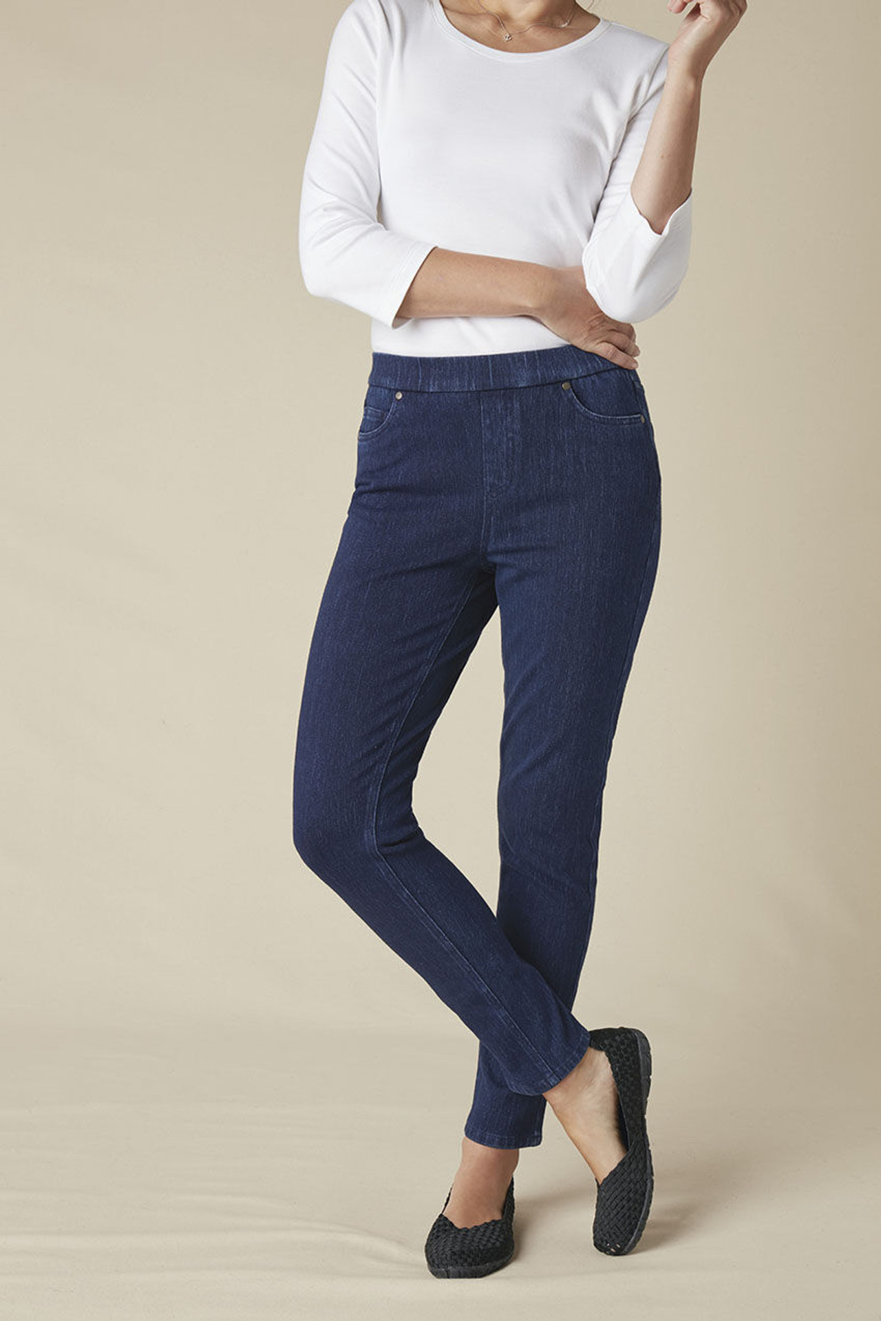 Knit Mid Rise Leggings