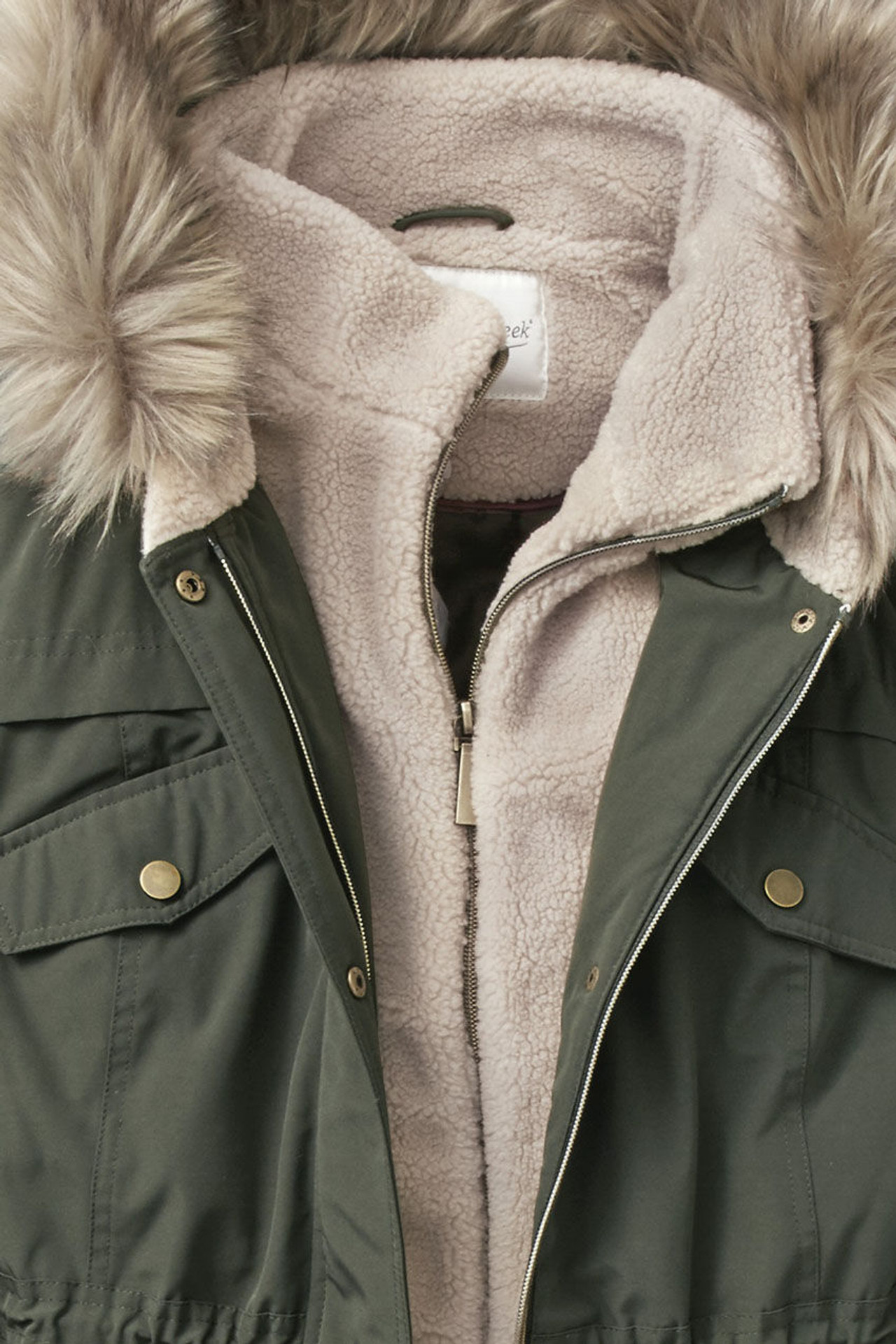 Hooded Twill Anorak