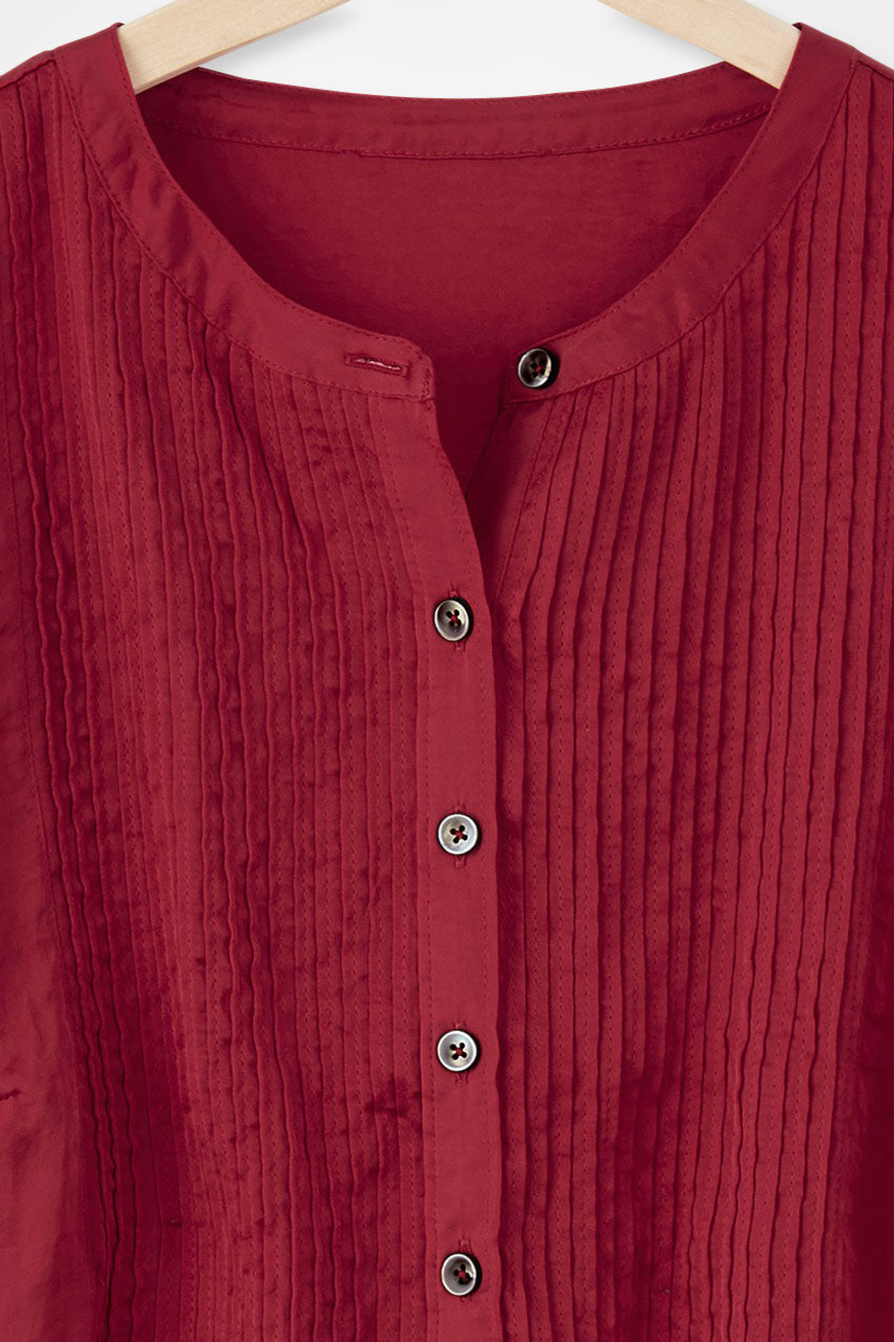 Hammered Satin Tunic