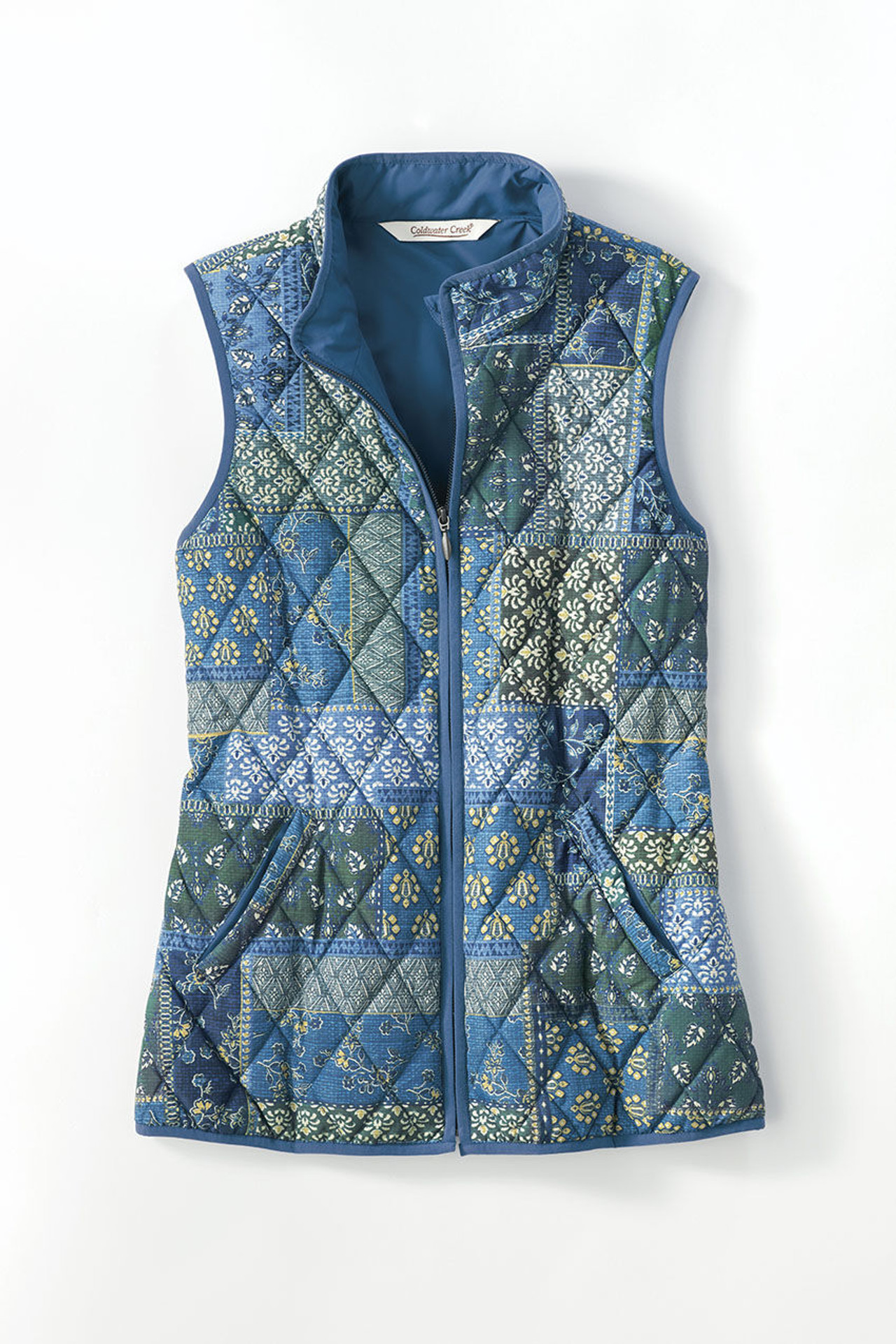 Patchwork Vest for All Seasons