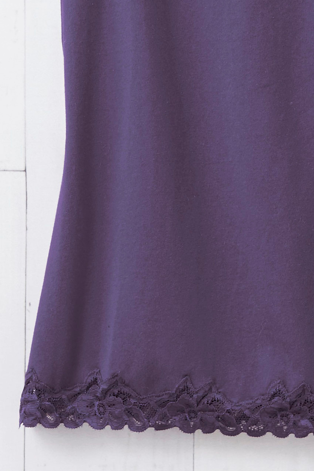 Longer Length Double Lace Tank