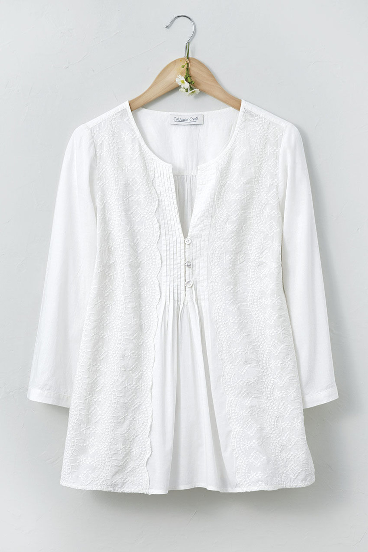 Simplicity Eyelet Blouse