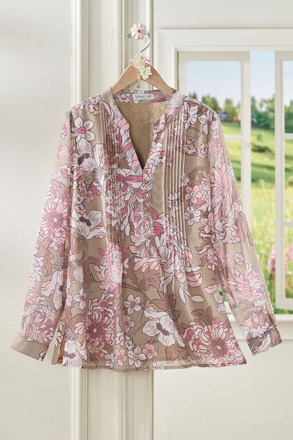 Blushing Florals Blouse