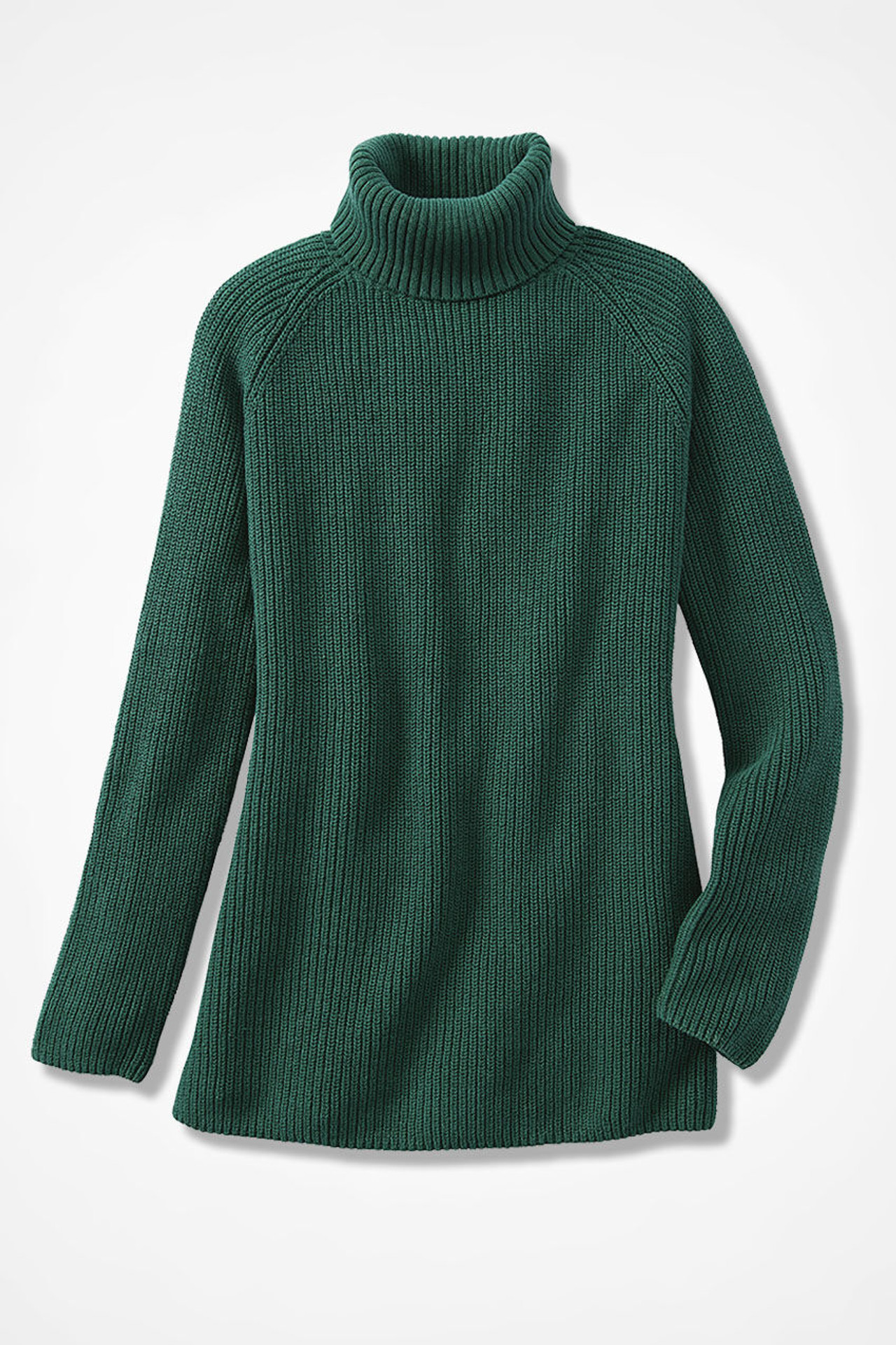Shaker Turtleneck Tunic