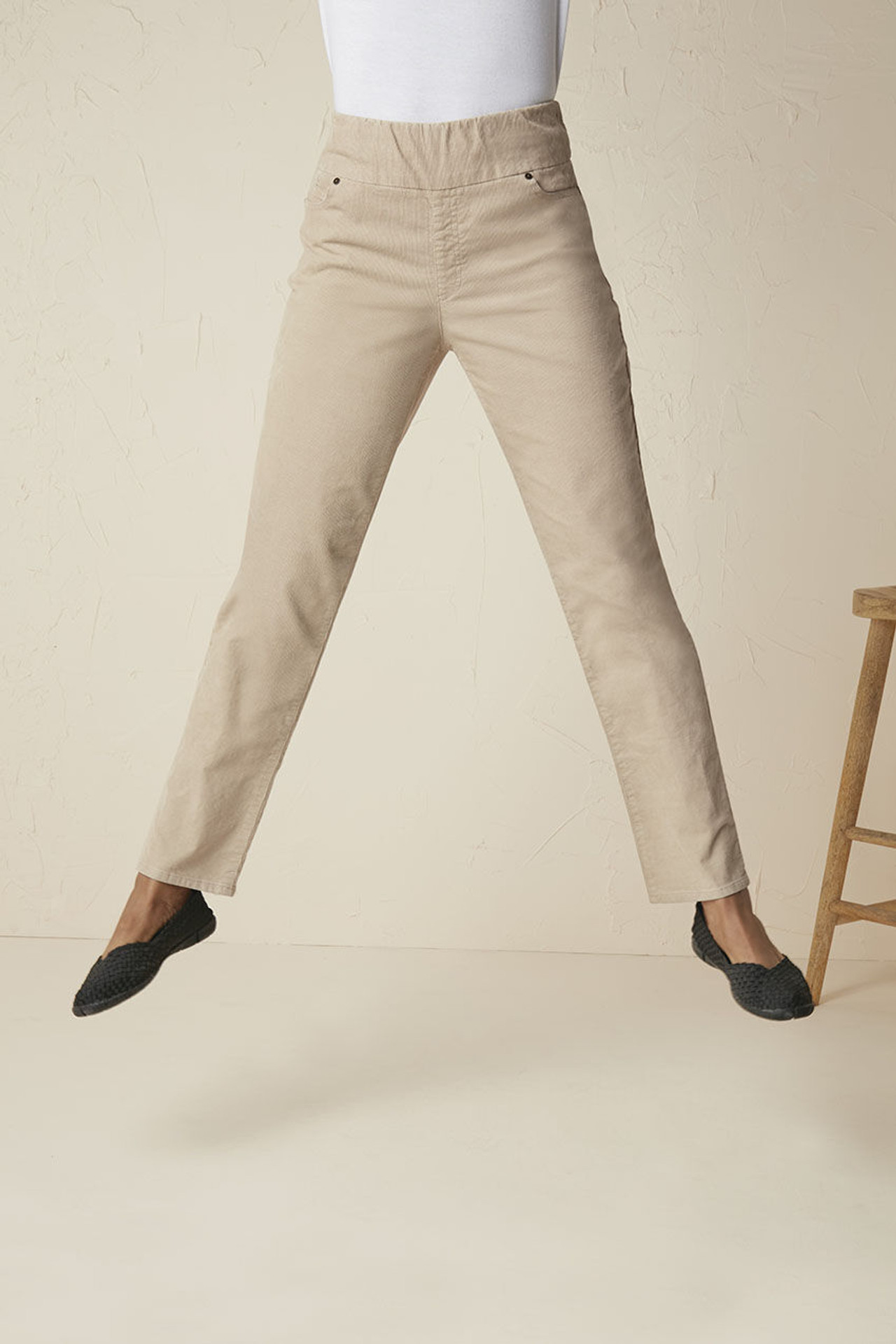 Pull-On Stretch Corduroys
