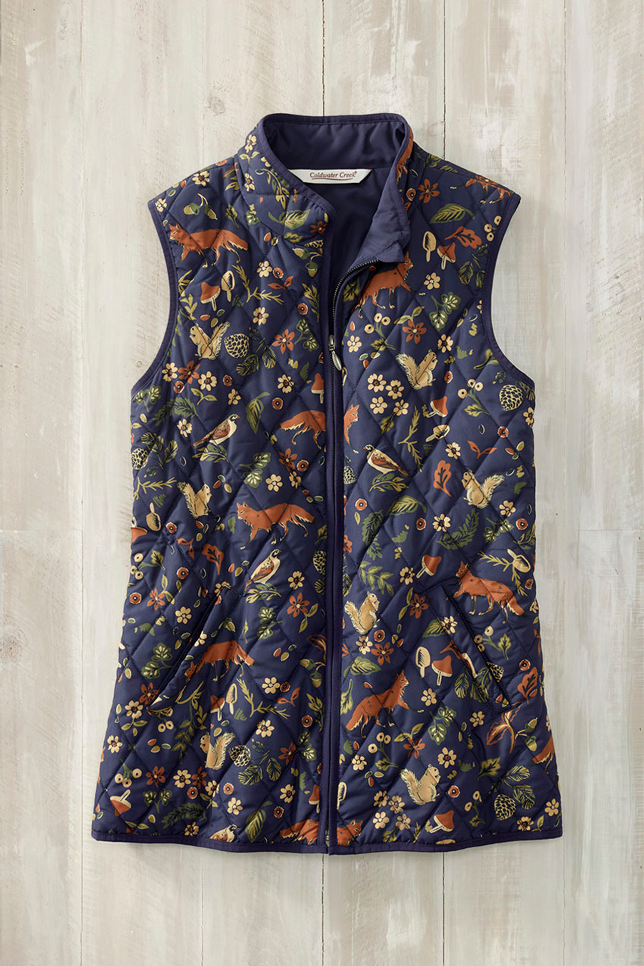 Whimsical Wildlife Vest for All Seasons