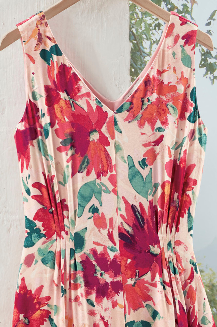 Blossom Breeze Knit Maxi Dress