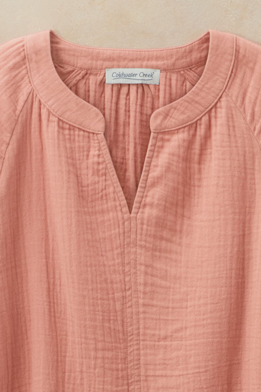 Summer Breeze Twist of Gauze Top