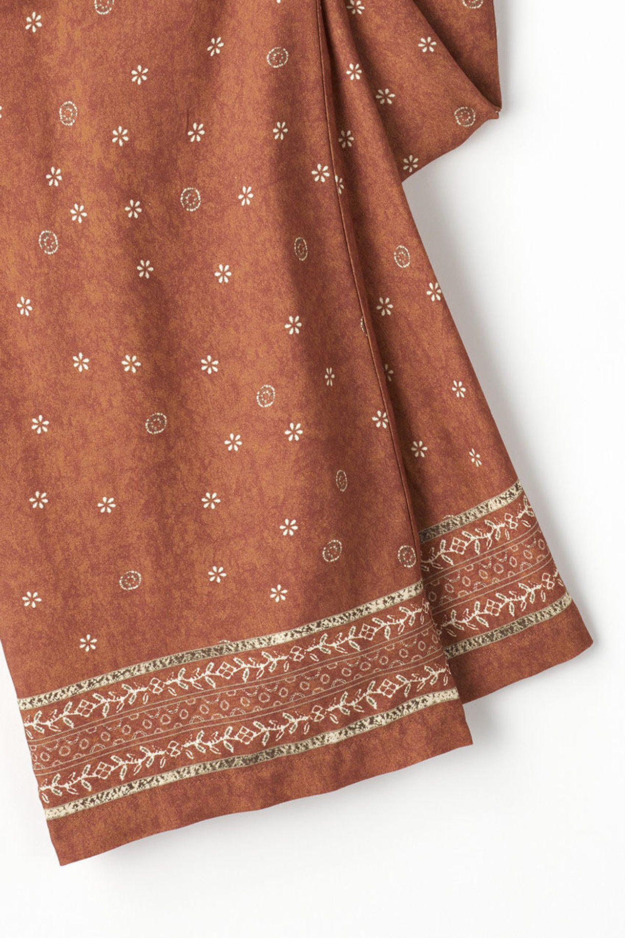 Terra Border Print Pants