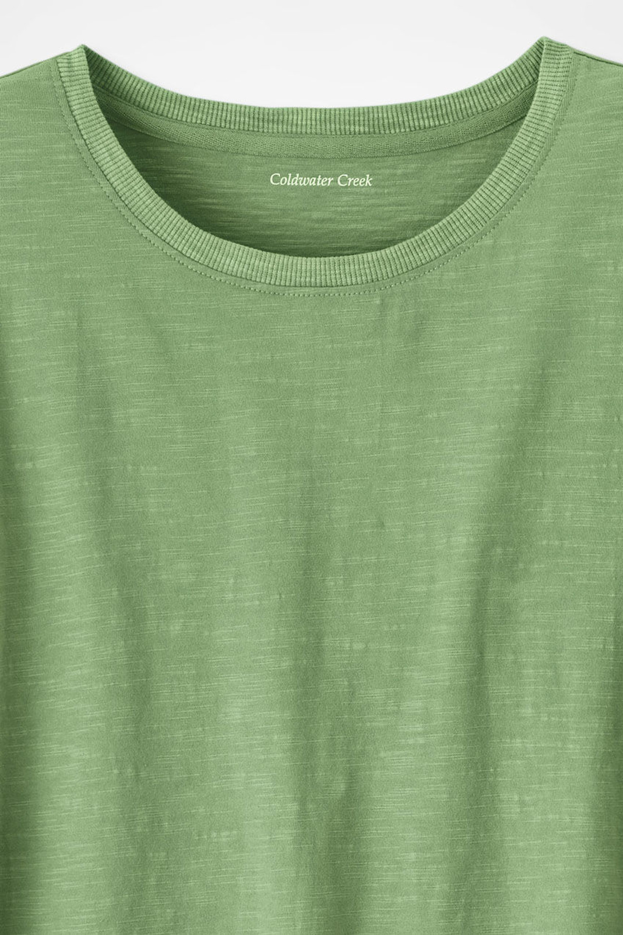 Just Right 3/4-Sleeve Slub-Knit Tee