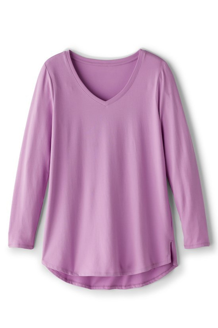 SoftEssential™ Supima® Isabel Long Sleeve Tunic