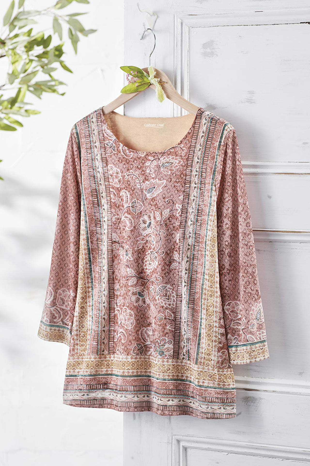 Sunlit Tiles Burnout Tee