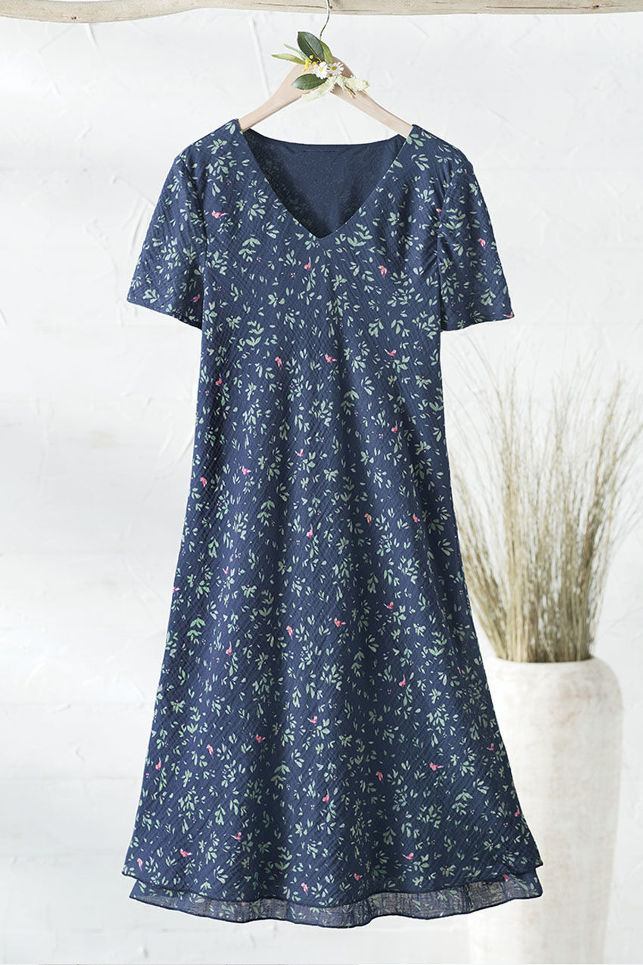 Flights of Flora Gauze Dress