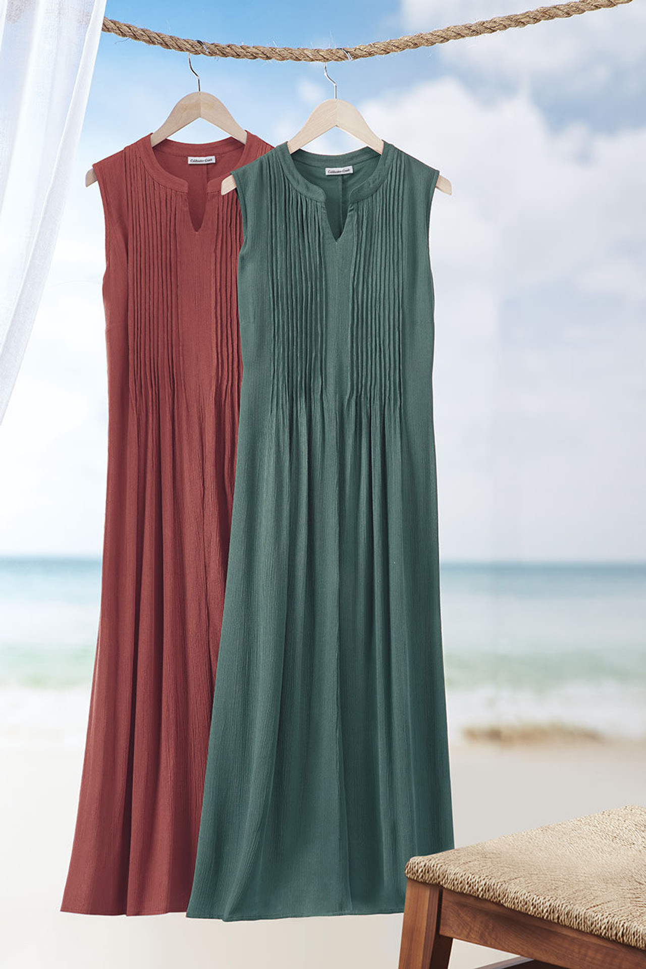 Everywhere Crinkle Maxi Dress