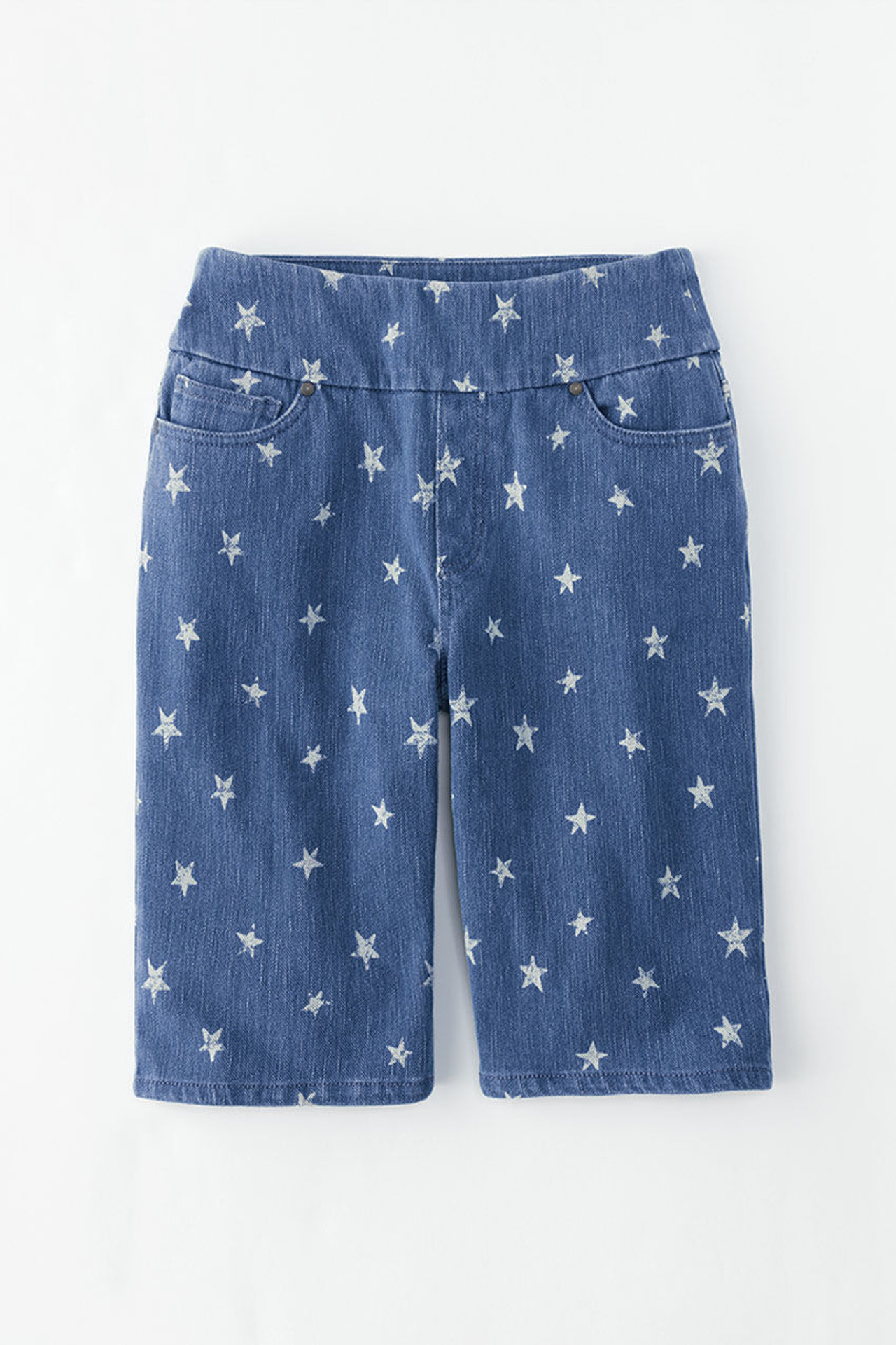 Starstruck Knit Denim Shorts