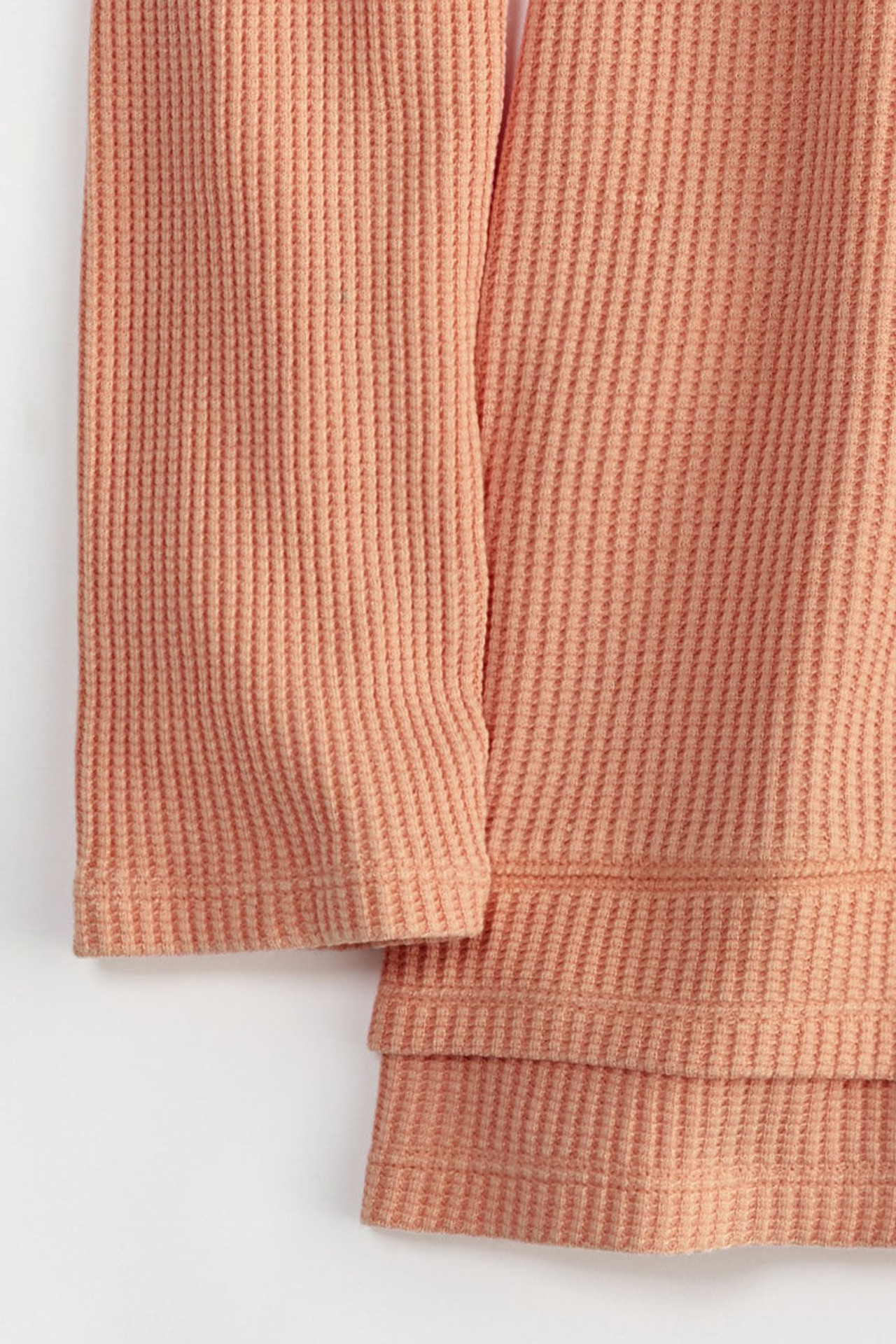 Layered-Look Waffle Tunic