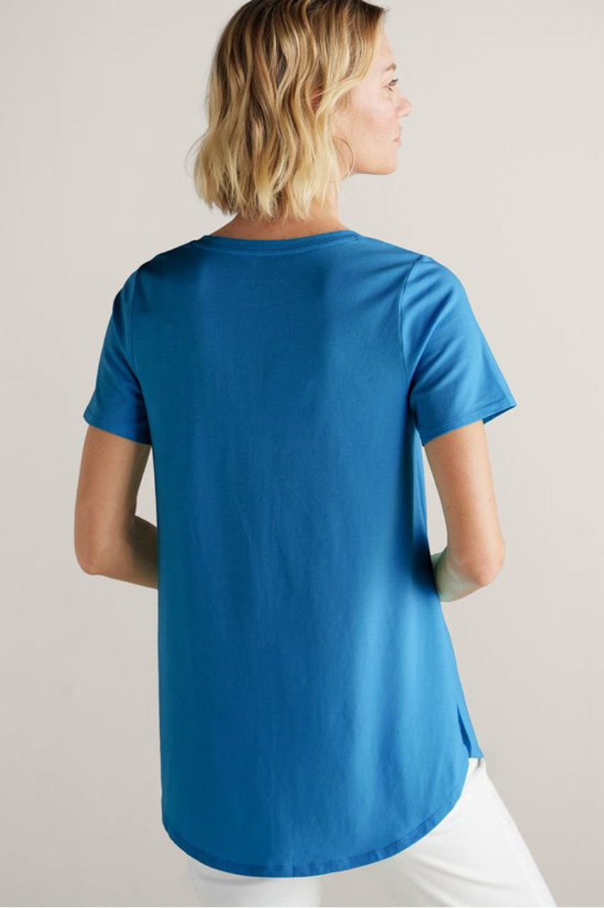 SoftEssential™ Supima® Isabel Short Sleeve Tunic