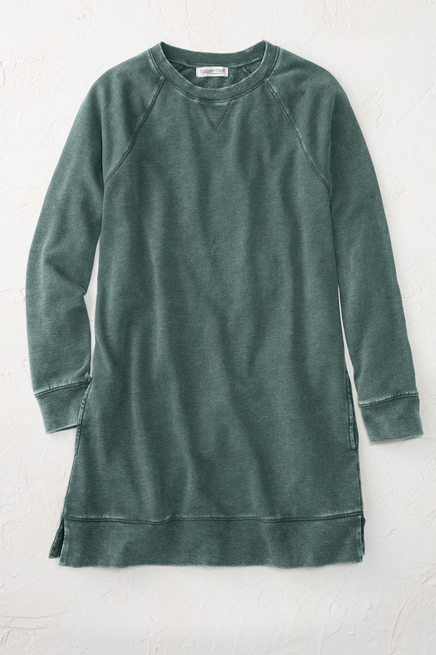 wash Tunic Sweatshirt