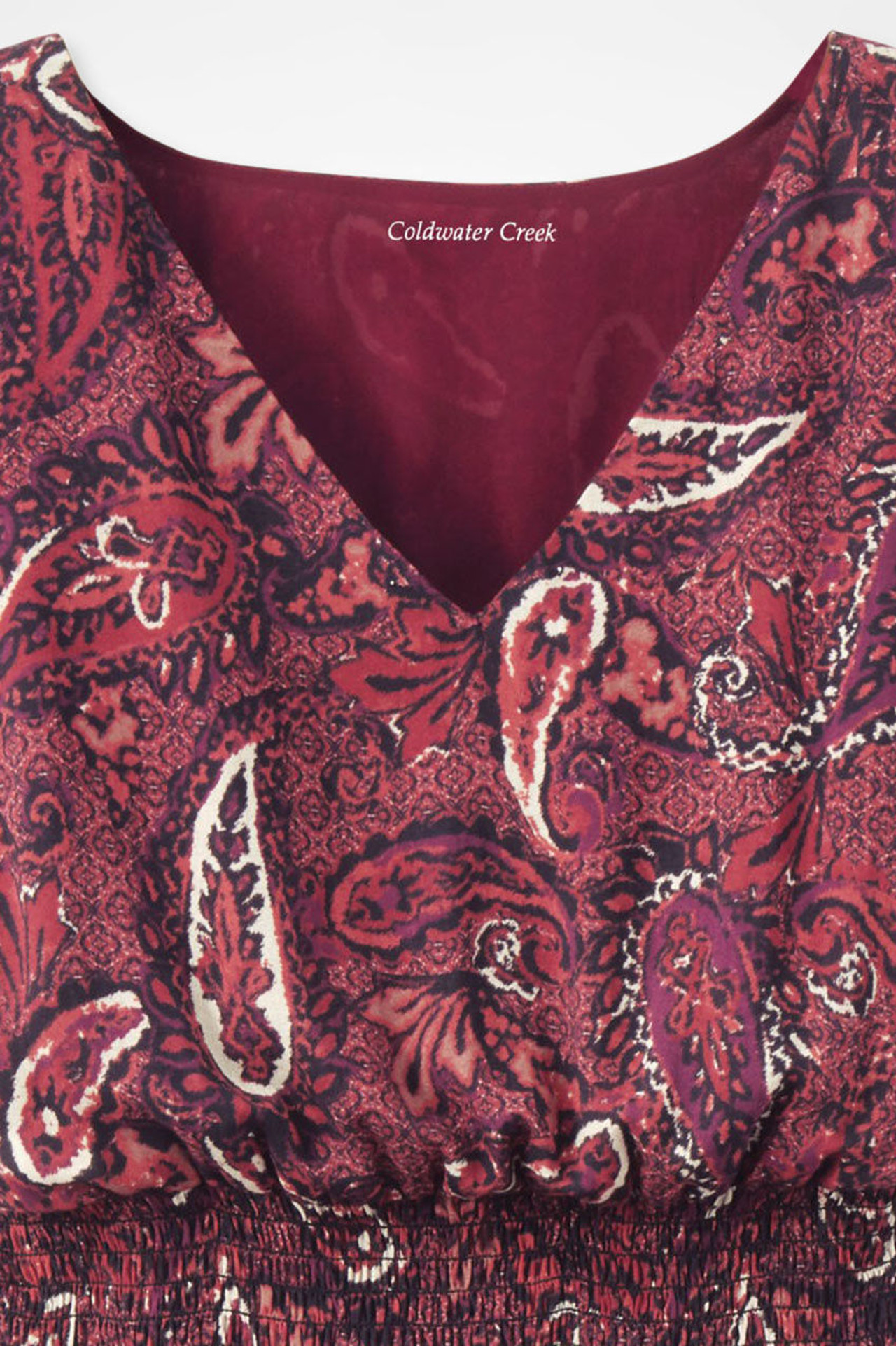 Playful Paisley Dress