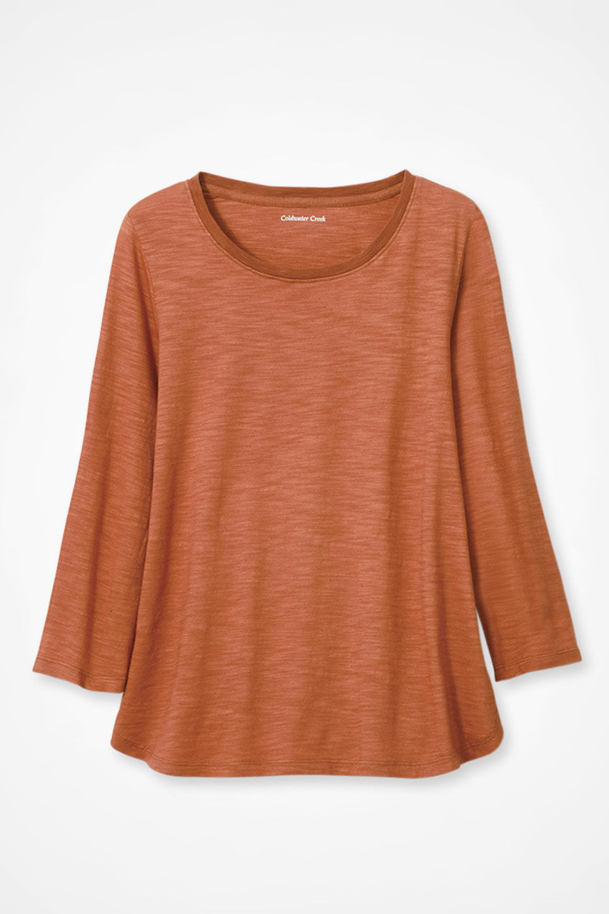 Just Right Slub Knit Tee