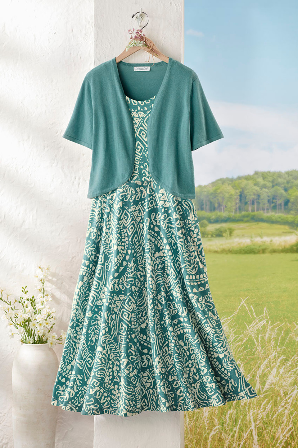 Batik Breeze Knit Dress