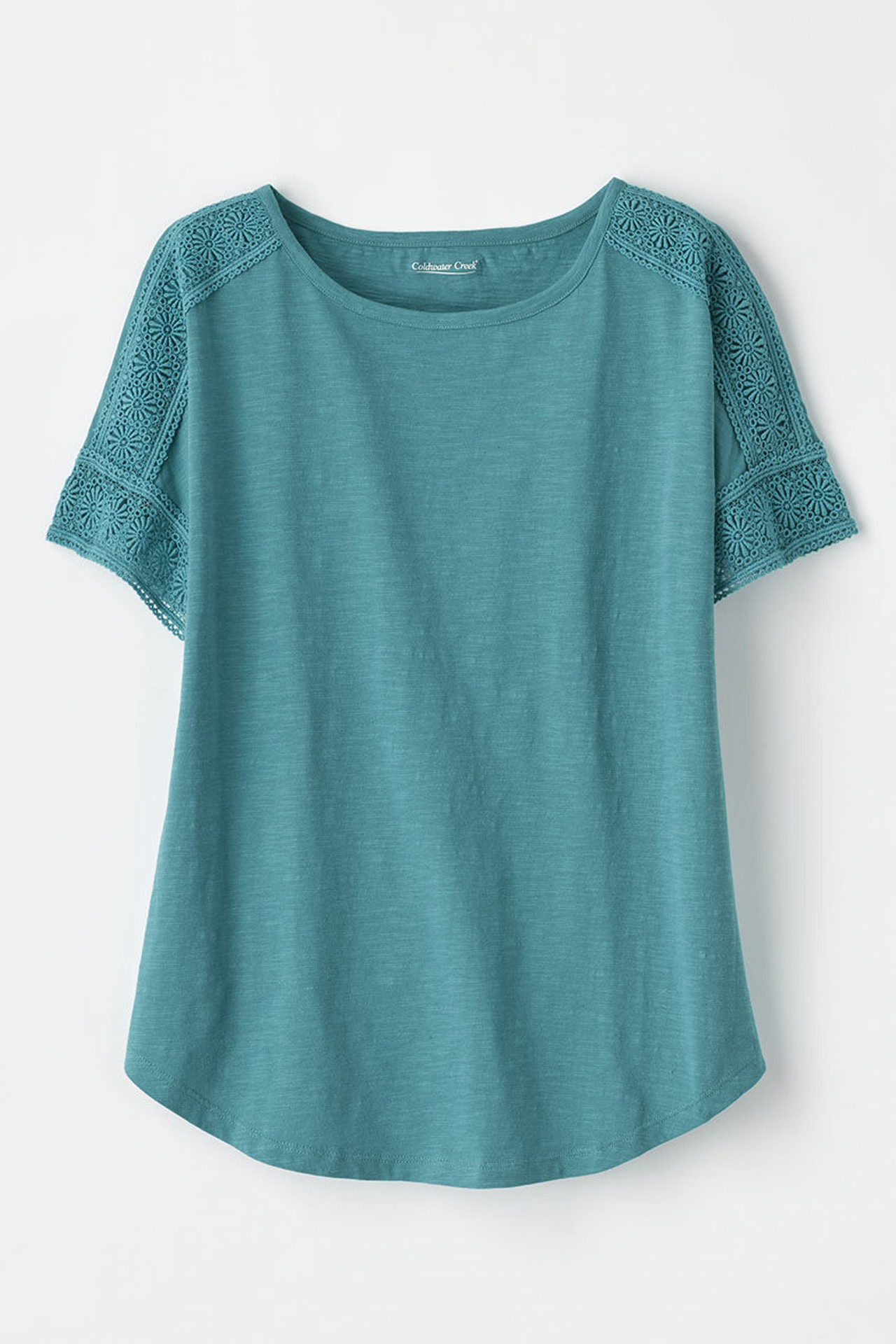 Little Lace 100% Cotton Tee