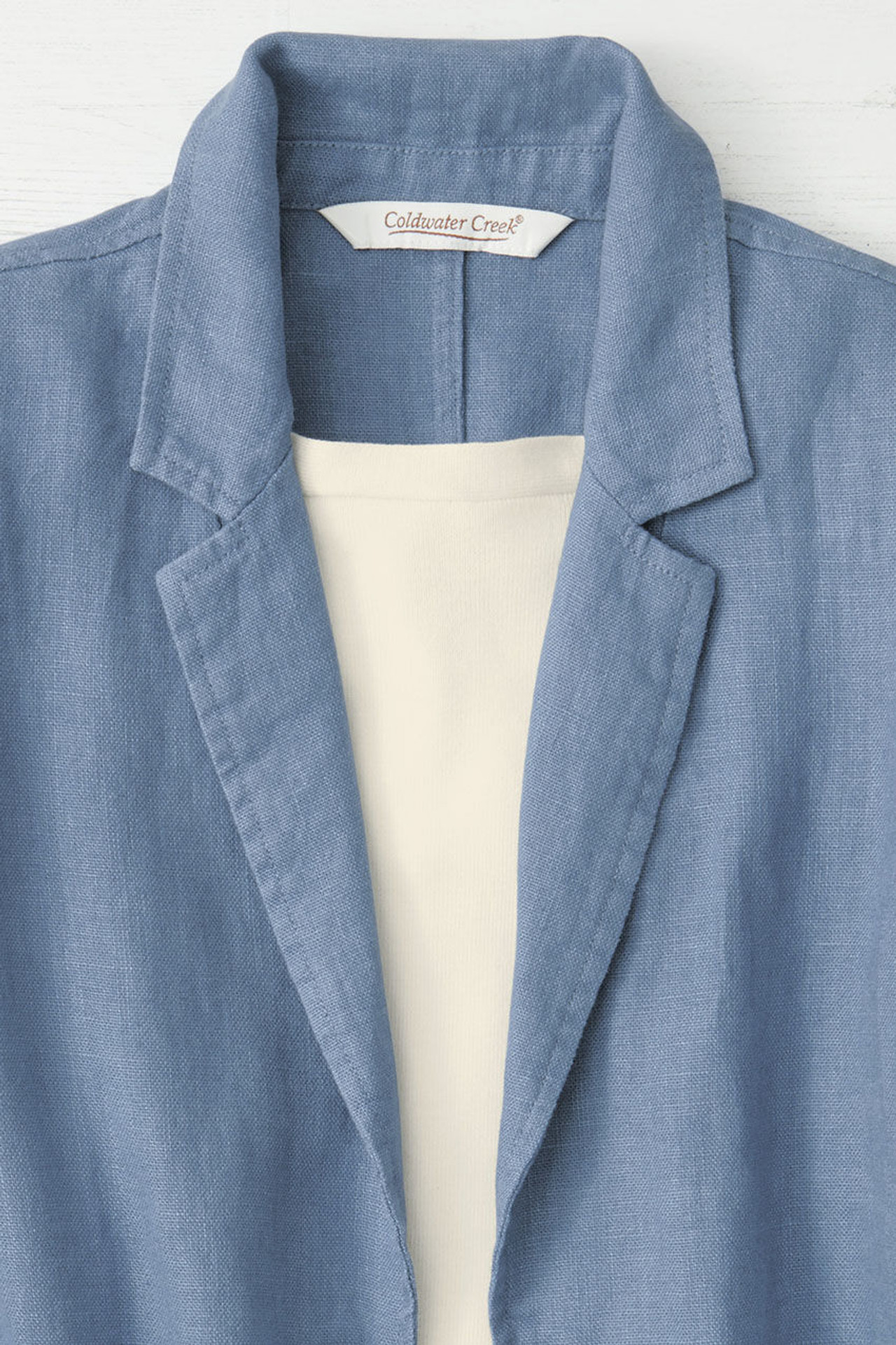 Linen Boyfriend Jacket