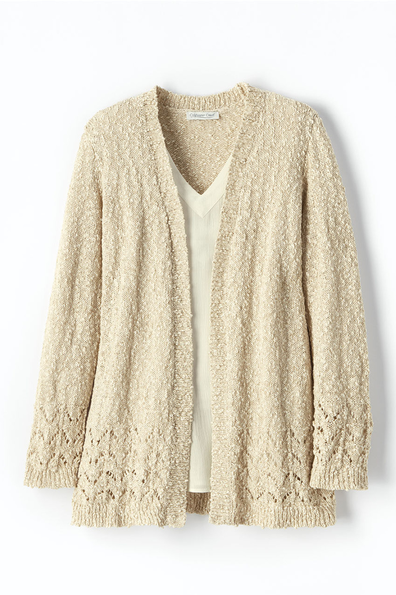 Pointelle Intrigue Cardigan