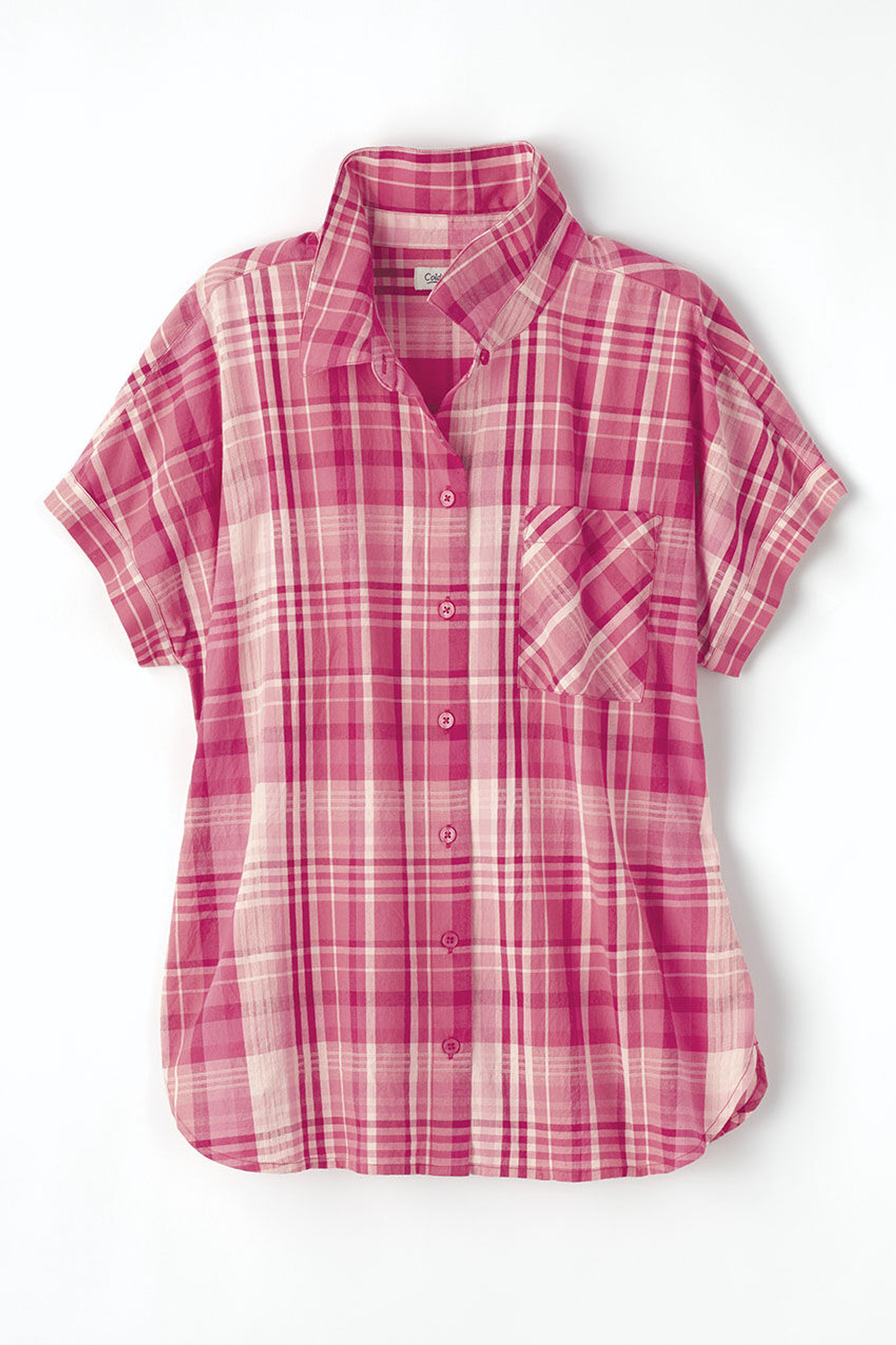 Riverside Madras Plaid Top