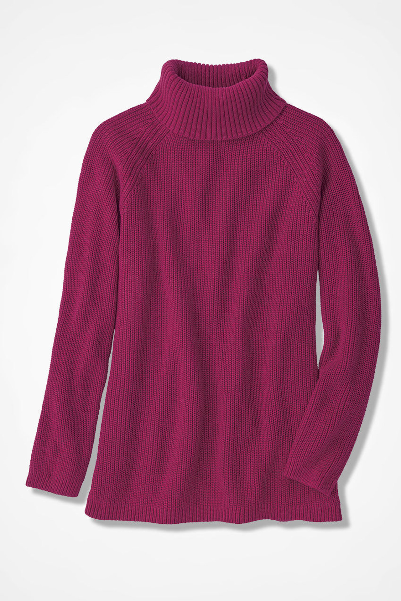 Shaker Turtleneck Tunic