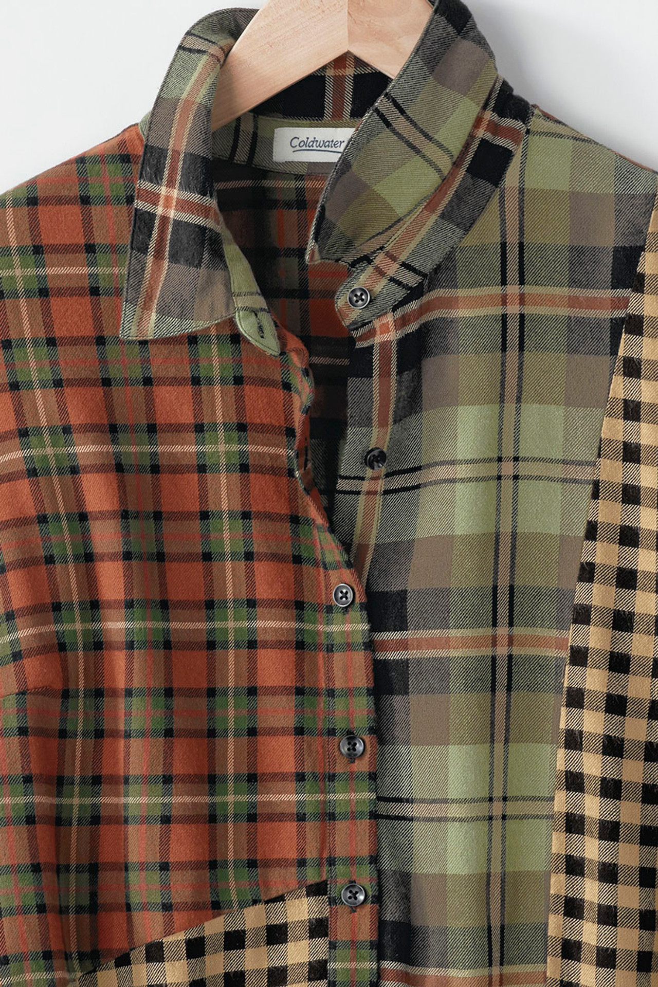 Mix and Matched Plaid Tunic