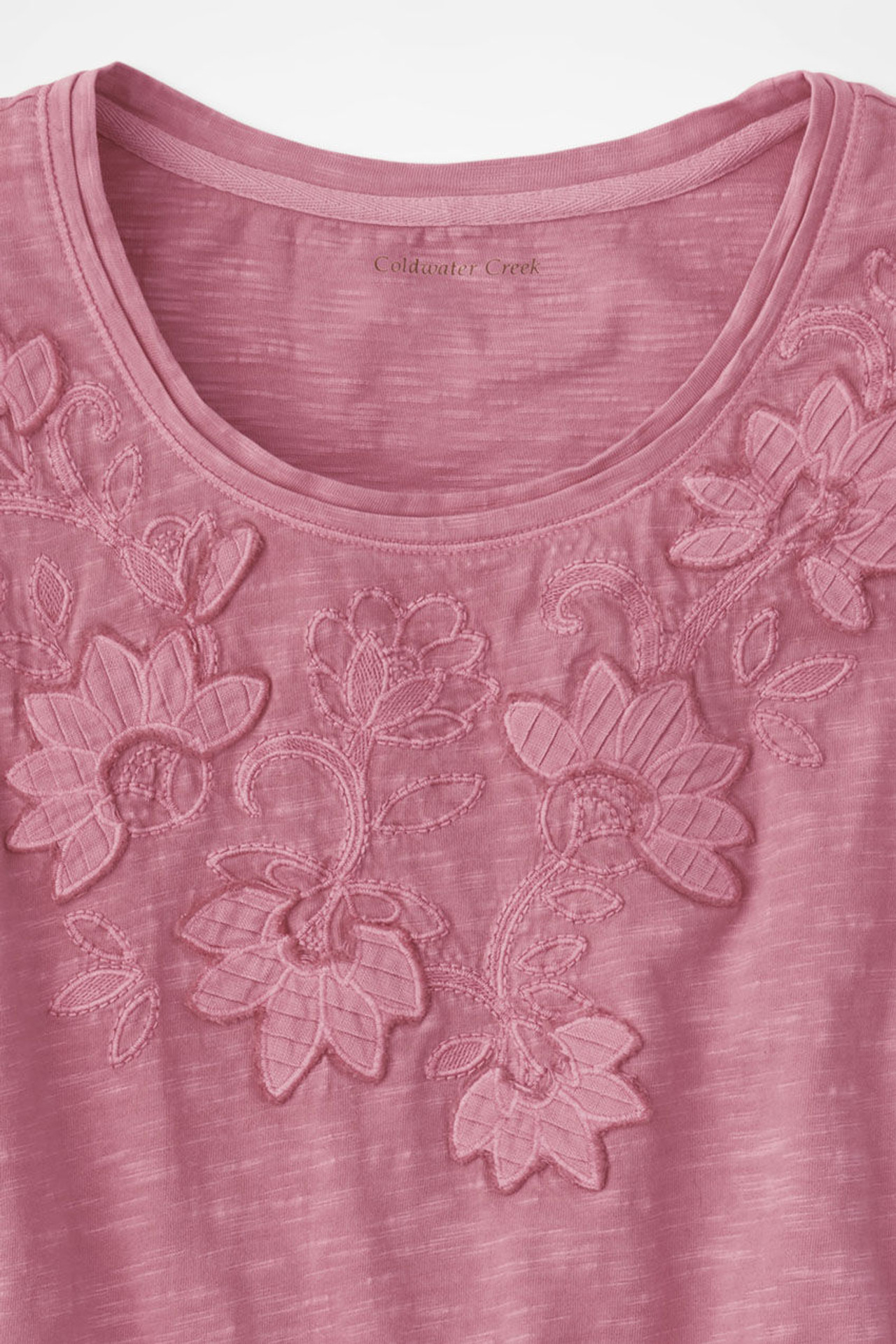 Swirling Petals Slub Tee