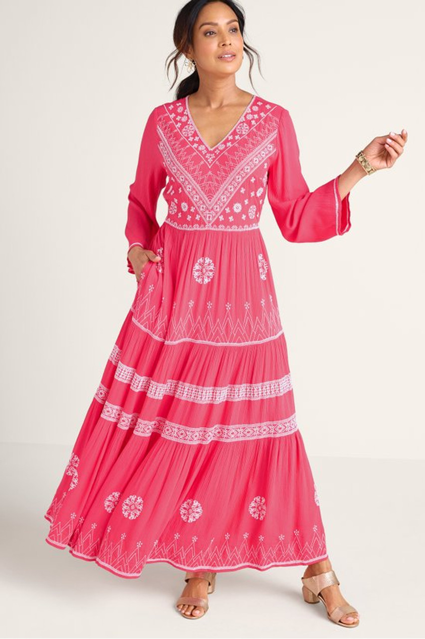 Cerys Gauze Maxi Dress