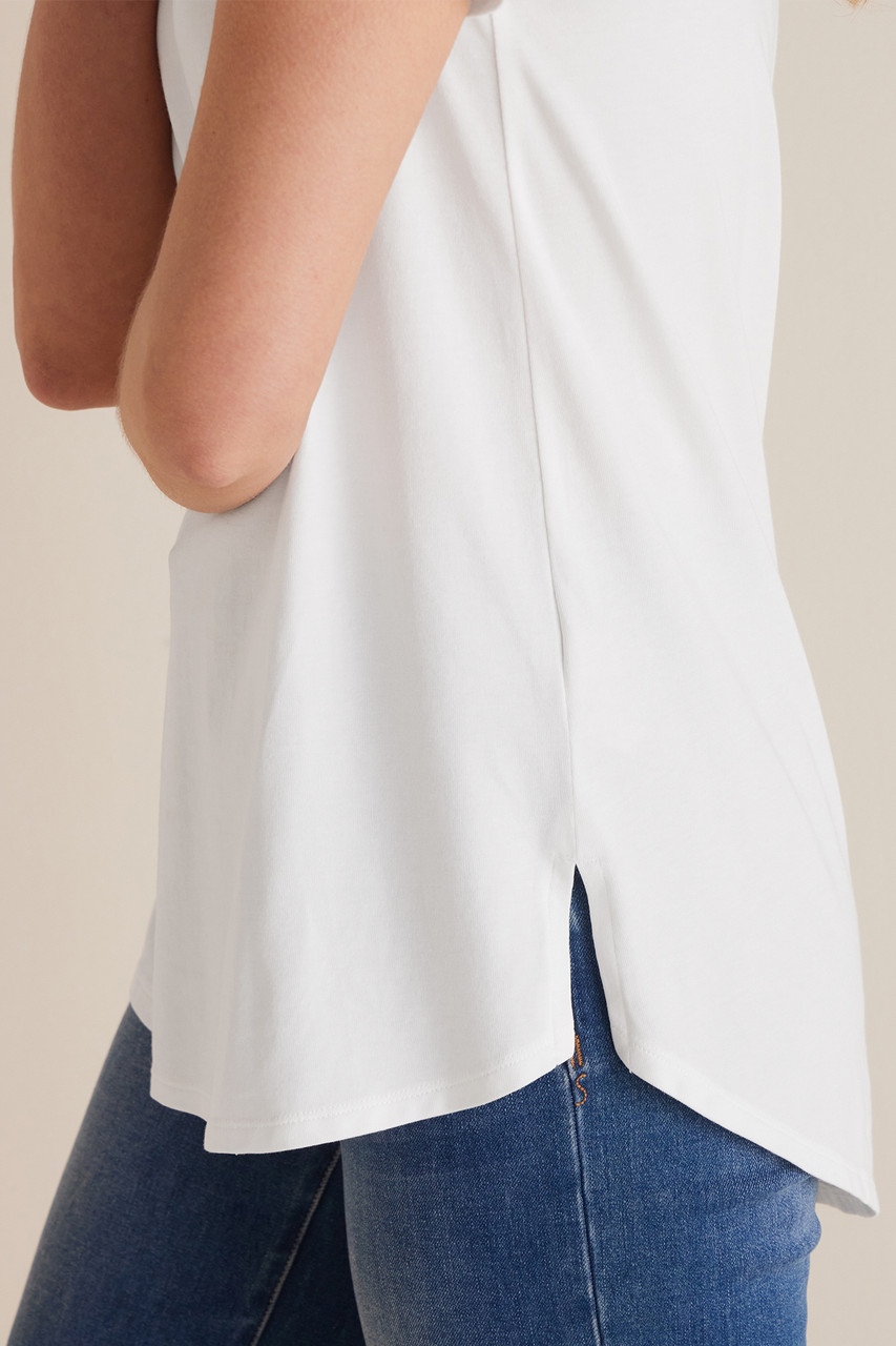 SoftEssential™ Supima® Isabel Short Sleeve Tunic