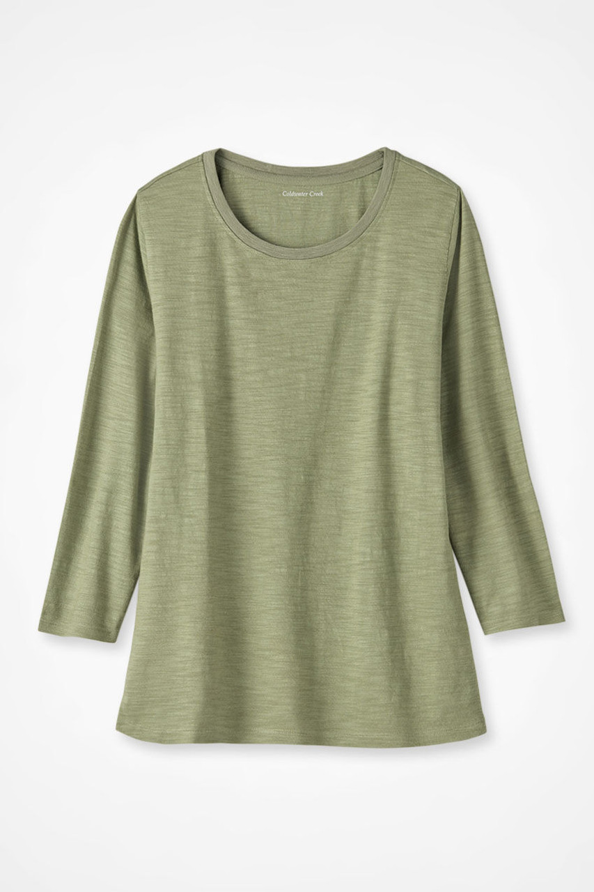 Just Right Slub Knit Tee