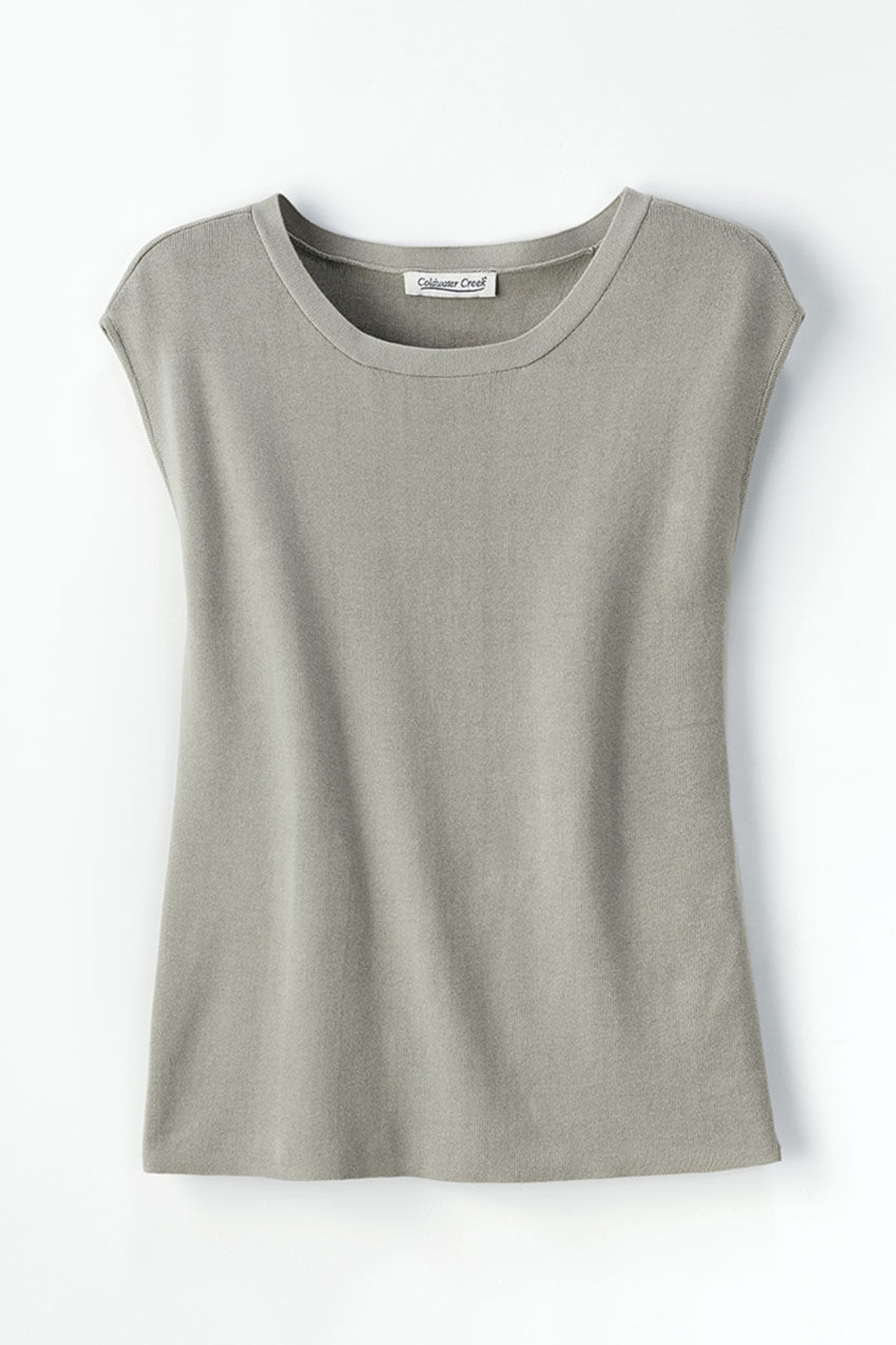 Cap Sleeve Sweater Tee