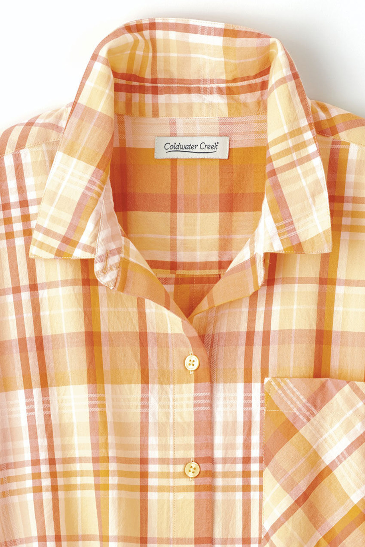 Riverside Madras Plaid Top