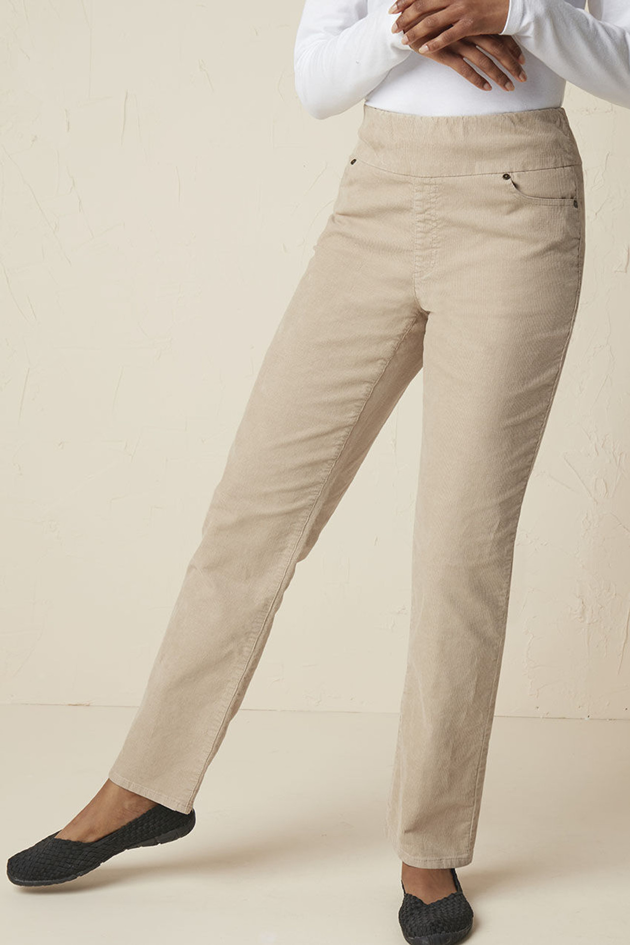Pull-On Stretch Corduroys