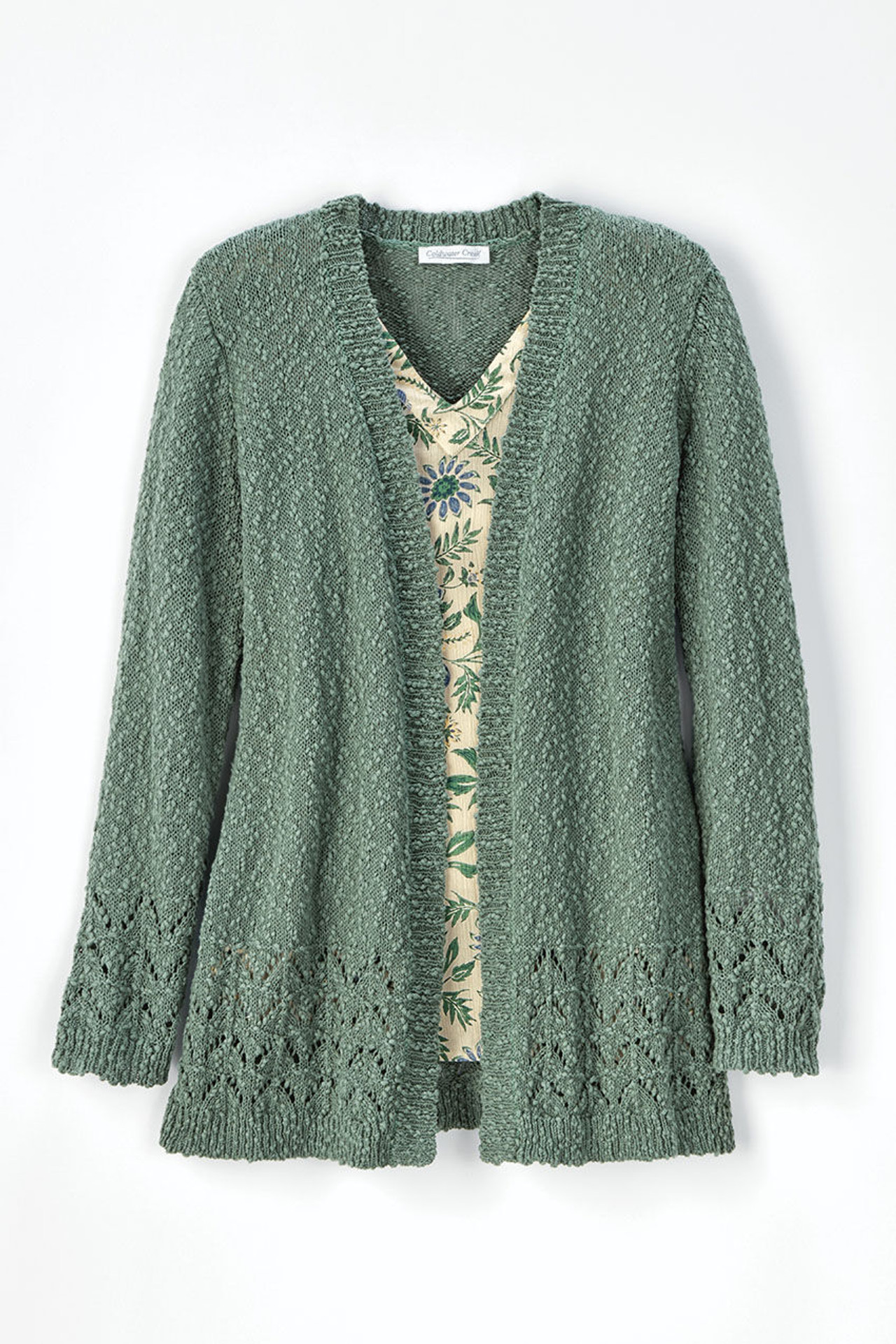 Pointelle Intrigue Cardigan