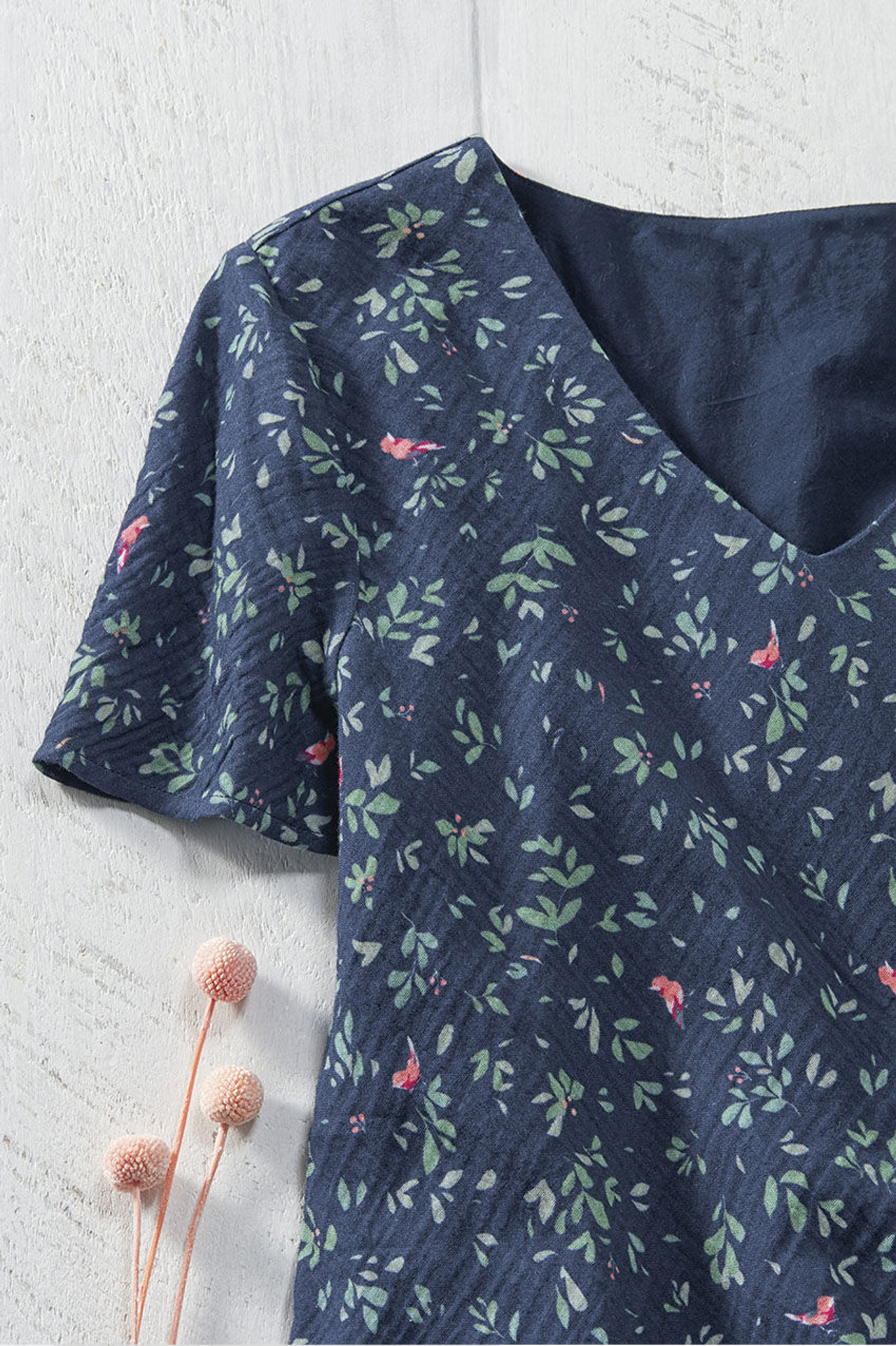 Flights of Flora Gauze Dress