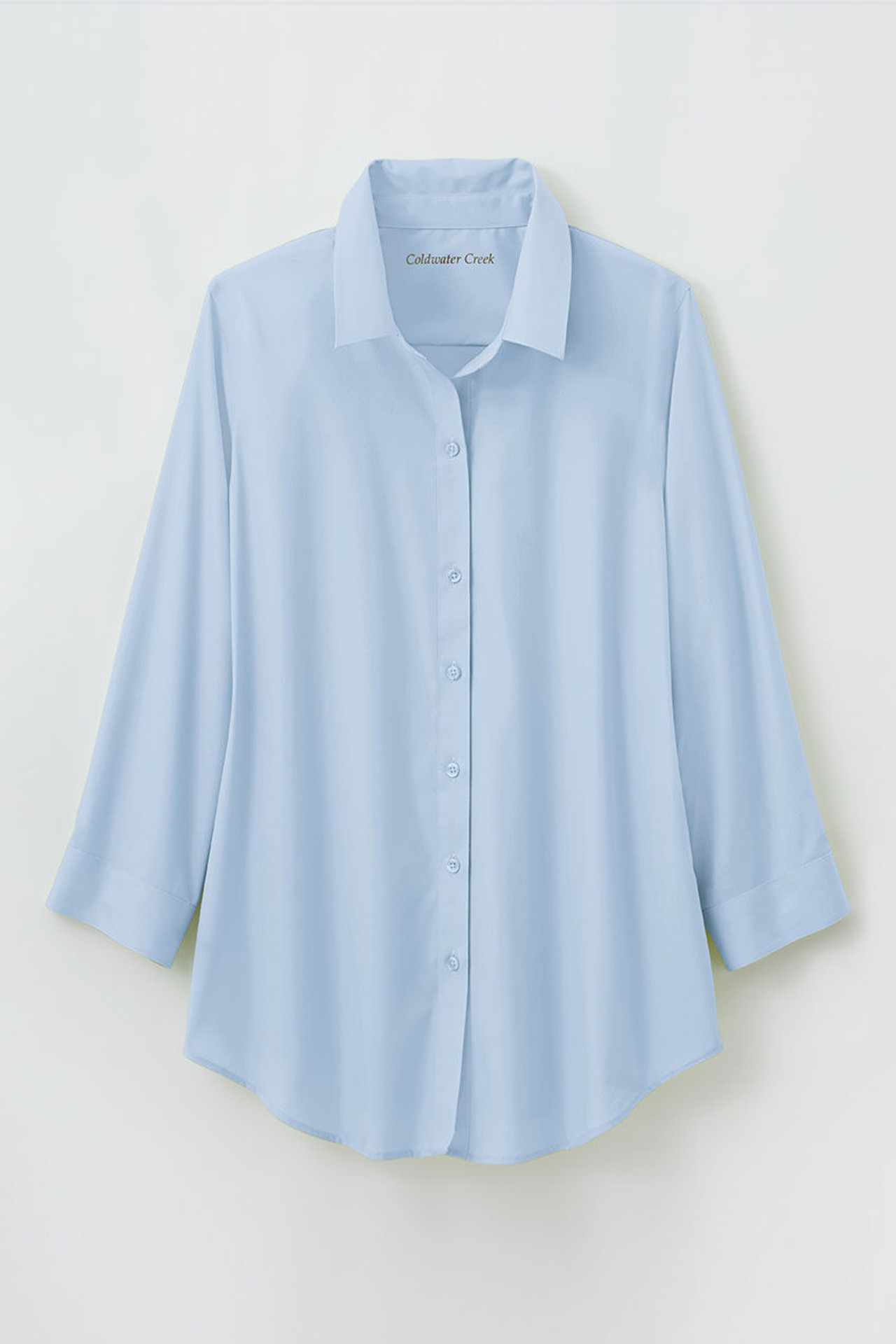 No-Iron 3/4-Sleeve Shirt